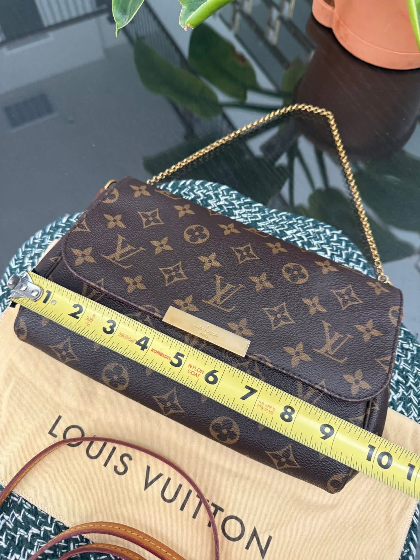 Favorite MM in Monogram with Original Strap, Insert Organizer, Dustbag, Box and Paper bag 🗓️ Year: 2016