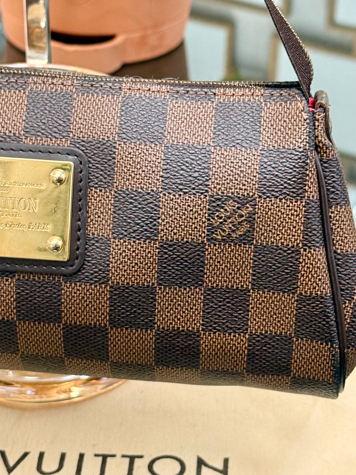 Eva Clutch in DE with Dustbag, Insert Organizer, Box and Paper bag🗓️ Year: 2010