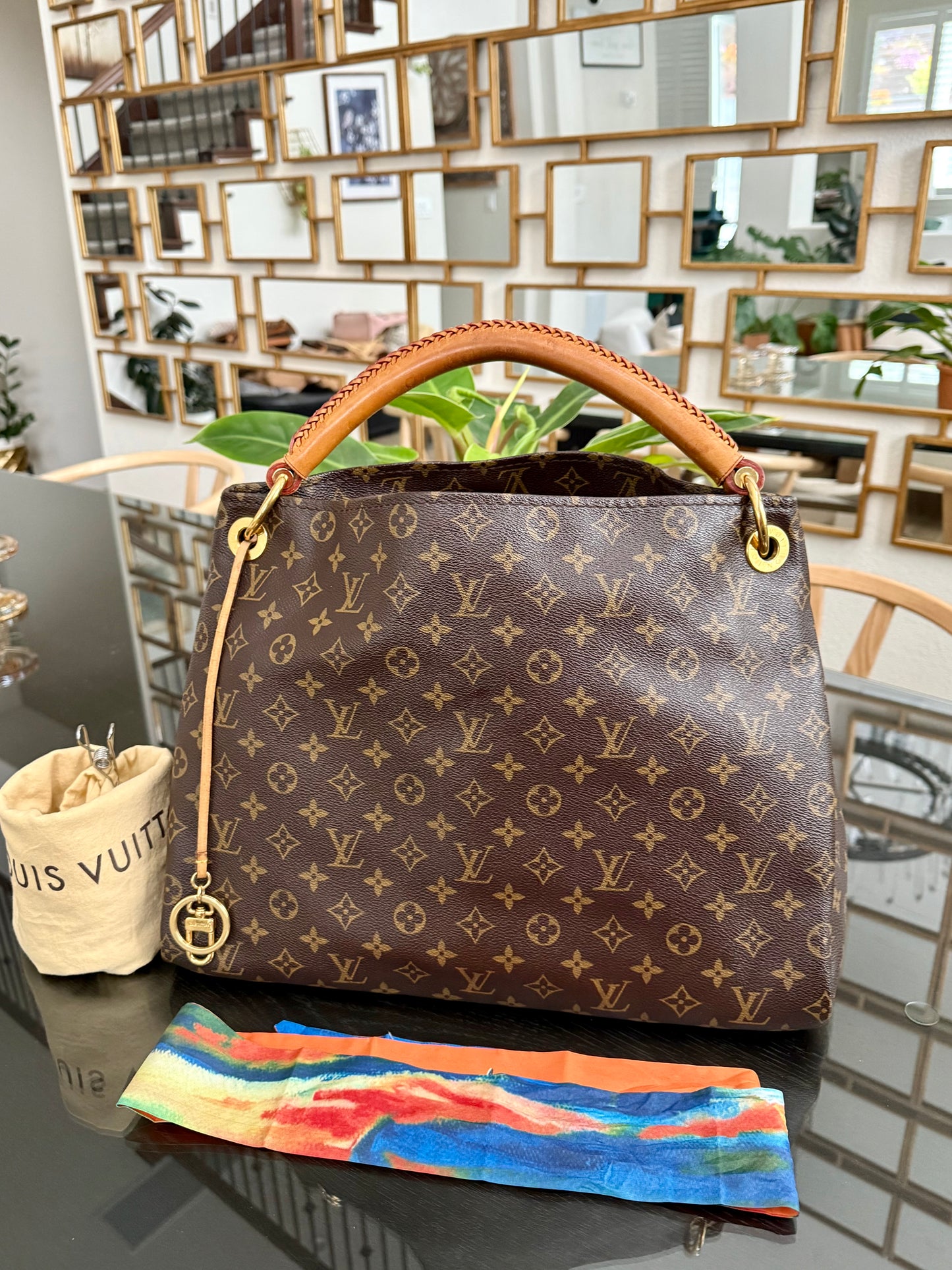 Artsy MM with Dustbag, Insert Organizer and twilly - 📅 Year: 2010