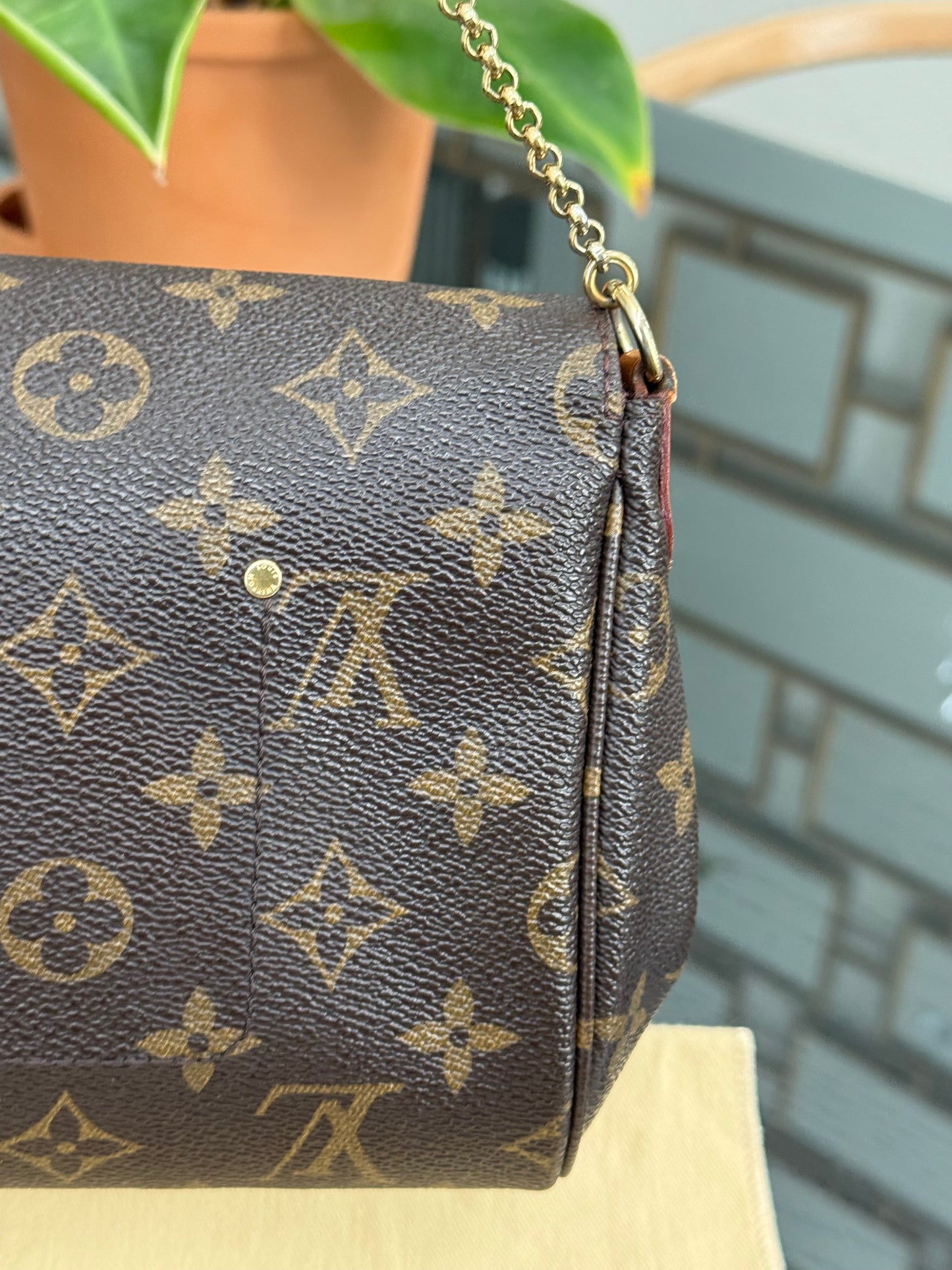Favorite MM in Monogram with Original Strap, Dustbag, Box, Paper Bag and Insert Organizer -🗓️ Year: 2015