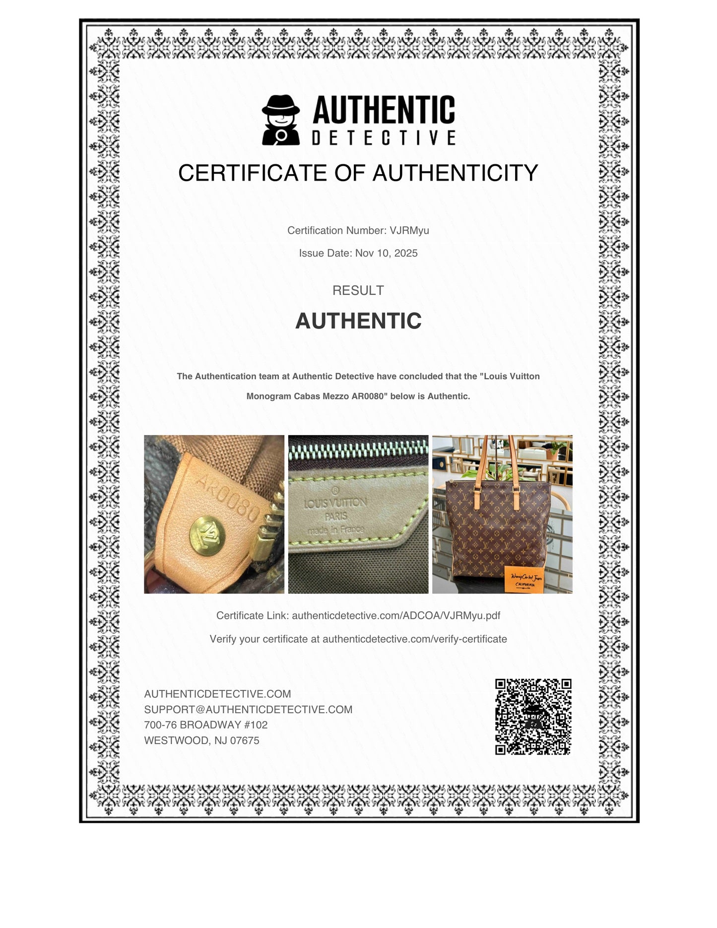 Cabas Mezzo 📅 Year: 2000