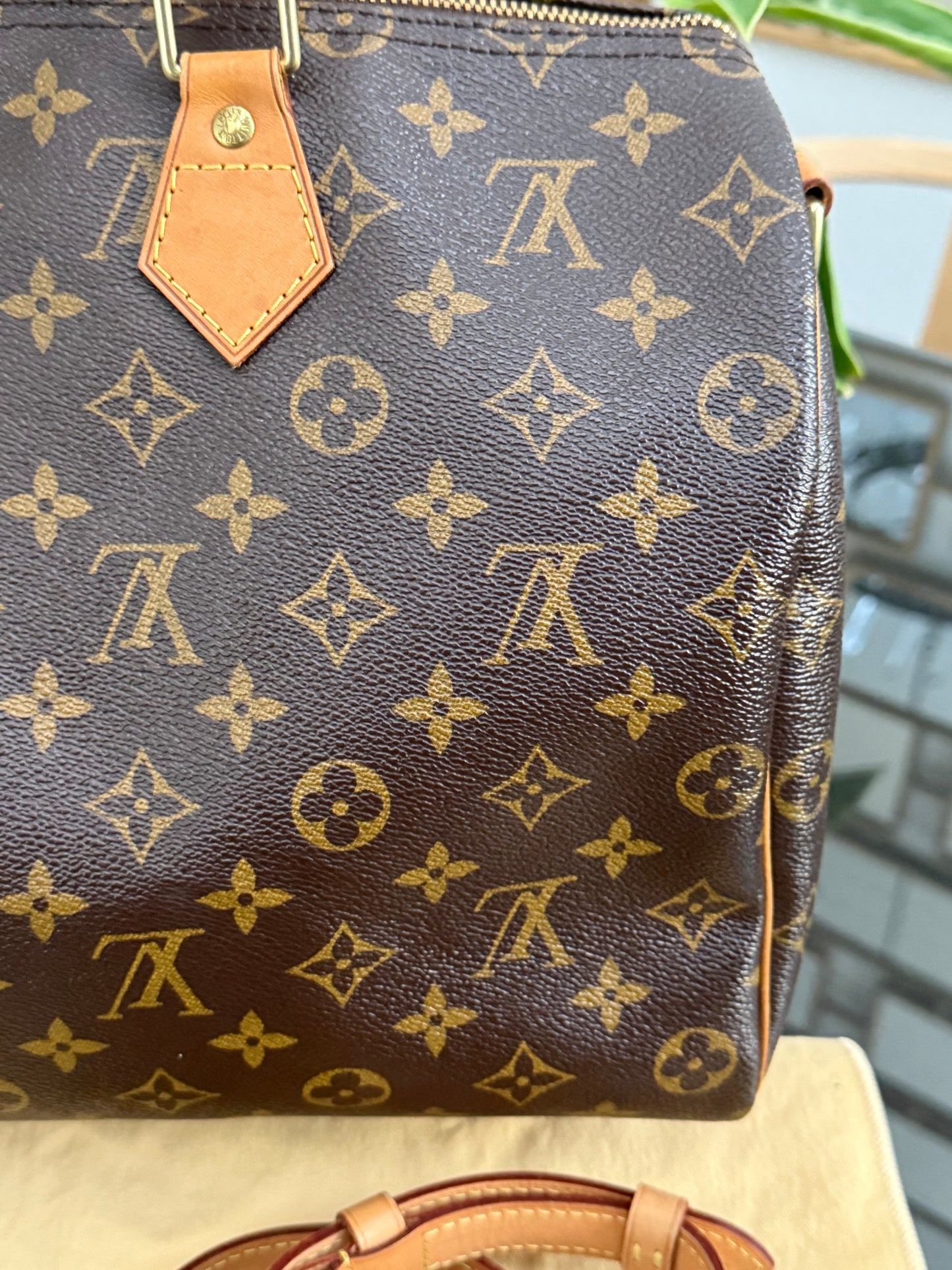 Speedy 35 Bandoulier with lock 🔐key, Dustbag and handle cover - 📅 Year: 2011
