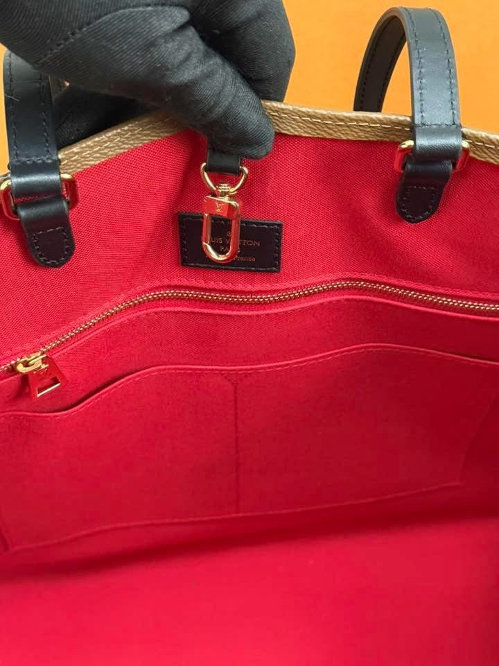 On The Go GM in Monogram Reverse with Dustbag, Insert Organizer, Box and Paper bag 🌺 -Microchip
