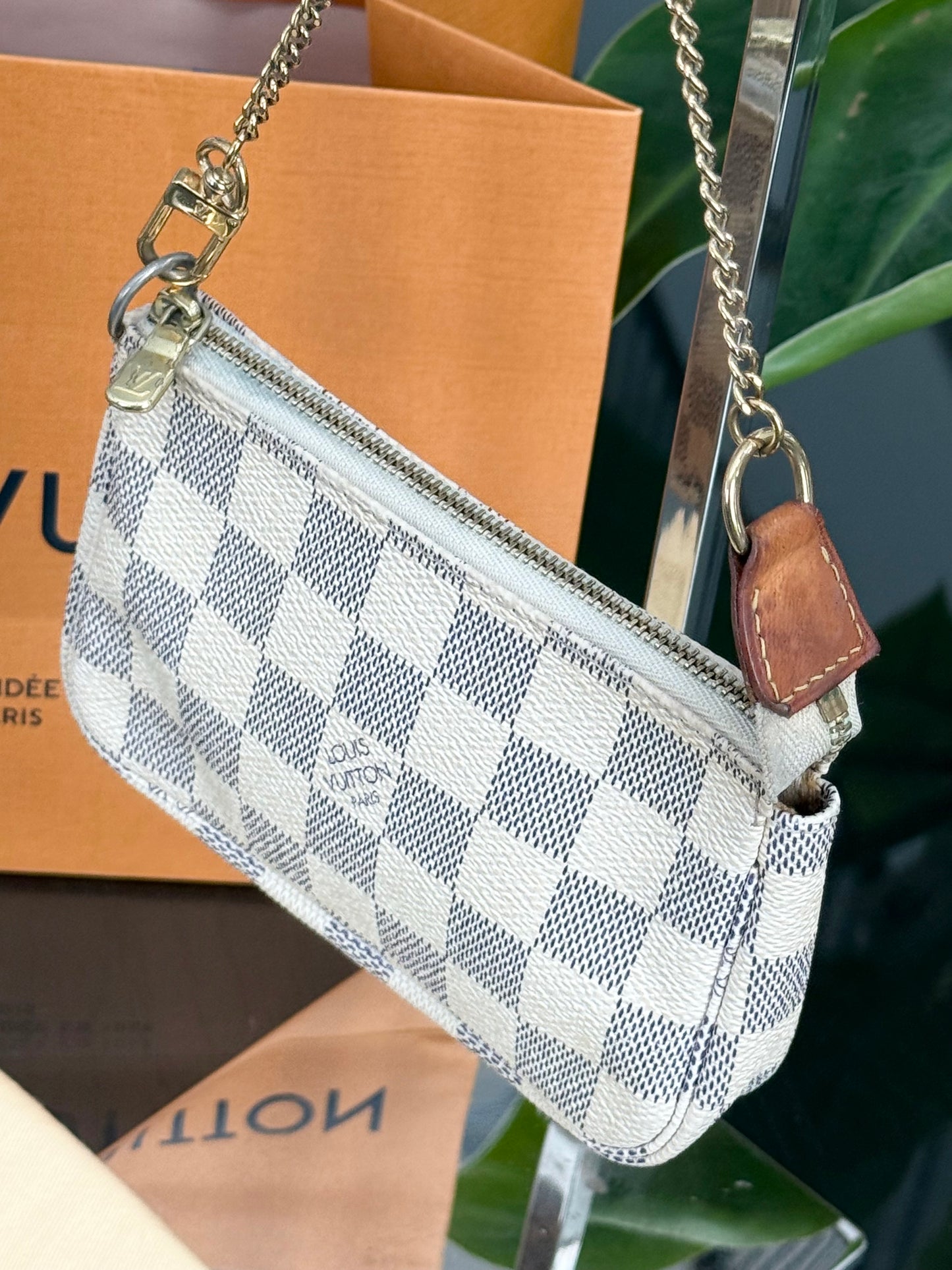 Mini Pochette Accessories Azur with Dustbag and Paper bag -🗓️ Year: 2016