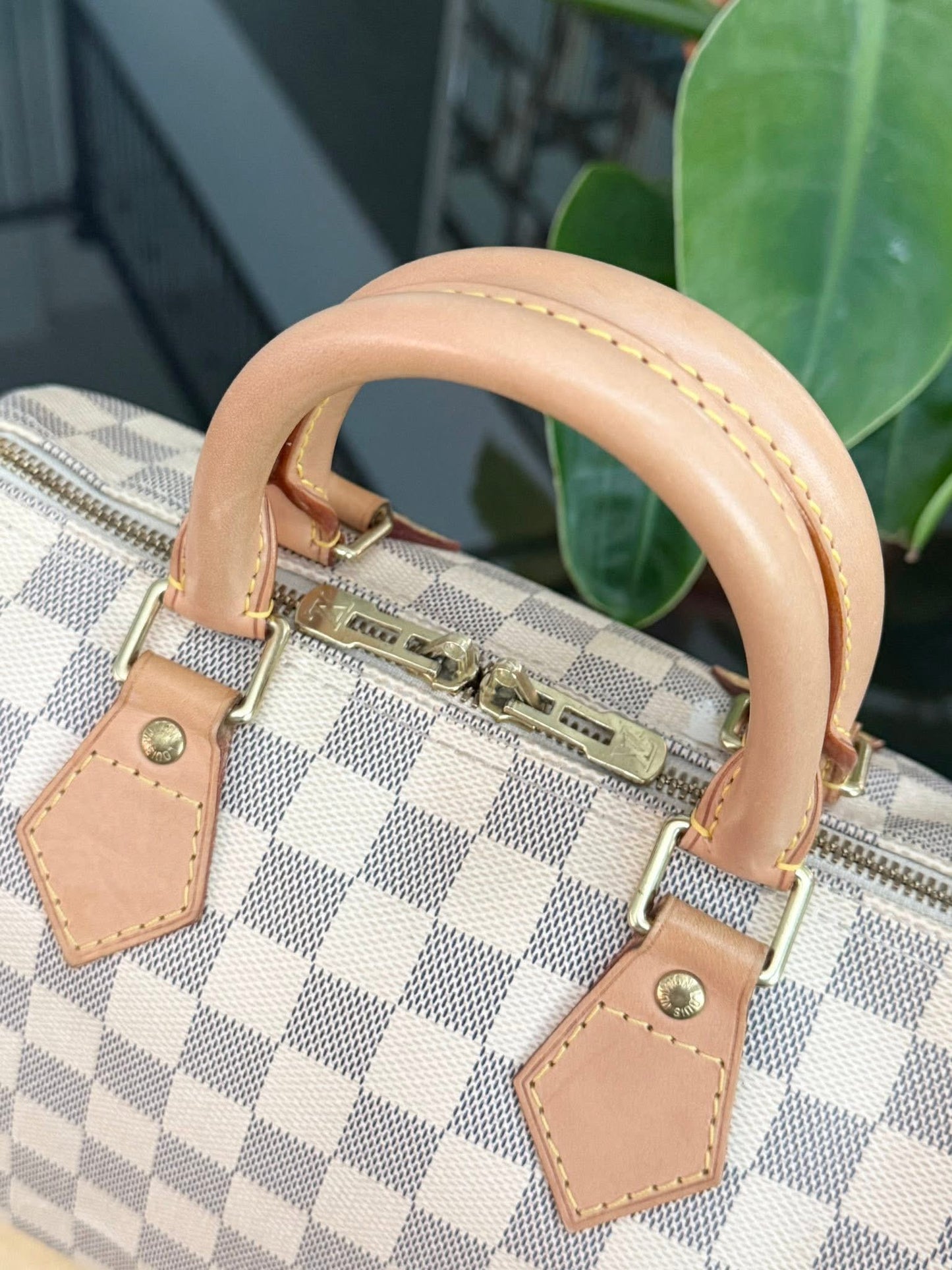 Speedy 25 Bandoulier in Azur with Original Strap, Dustbag and Insert Organizer -🗓️ Year: 2013