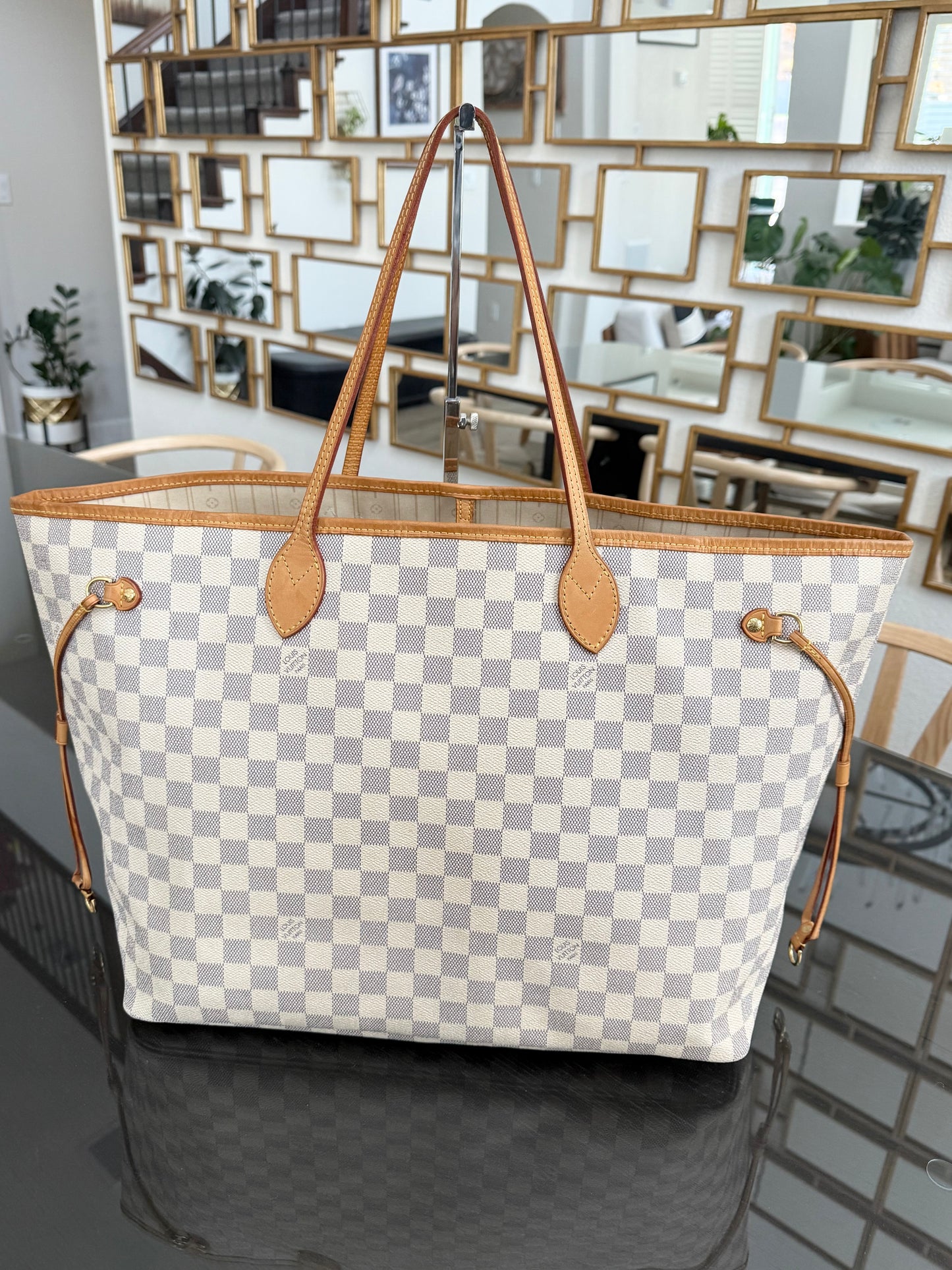 Neverfull GM in Azur with Dustbag Insert Organizer 🗓️ Year: 2011
