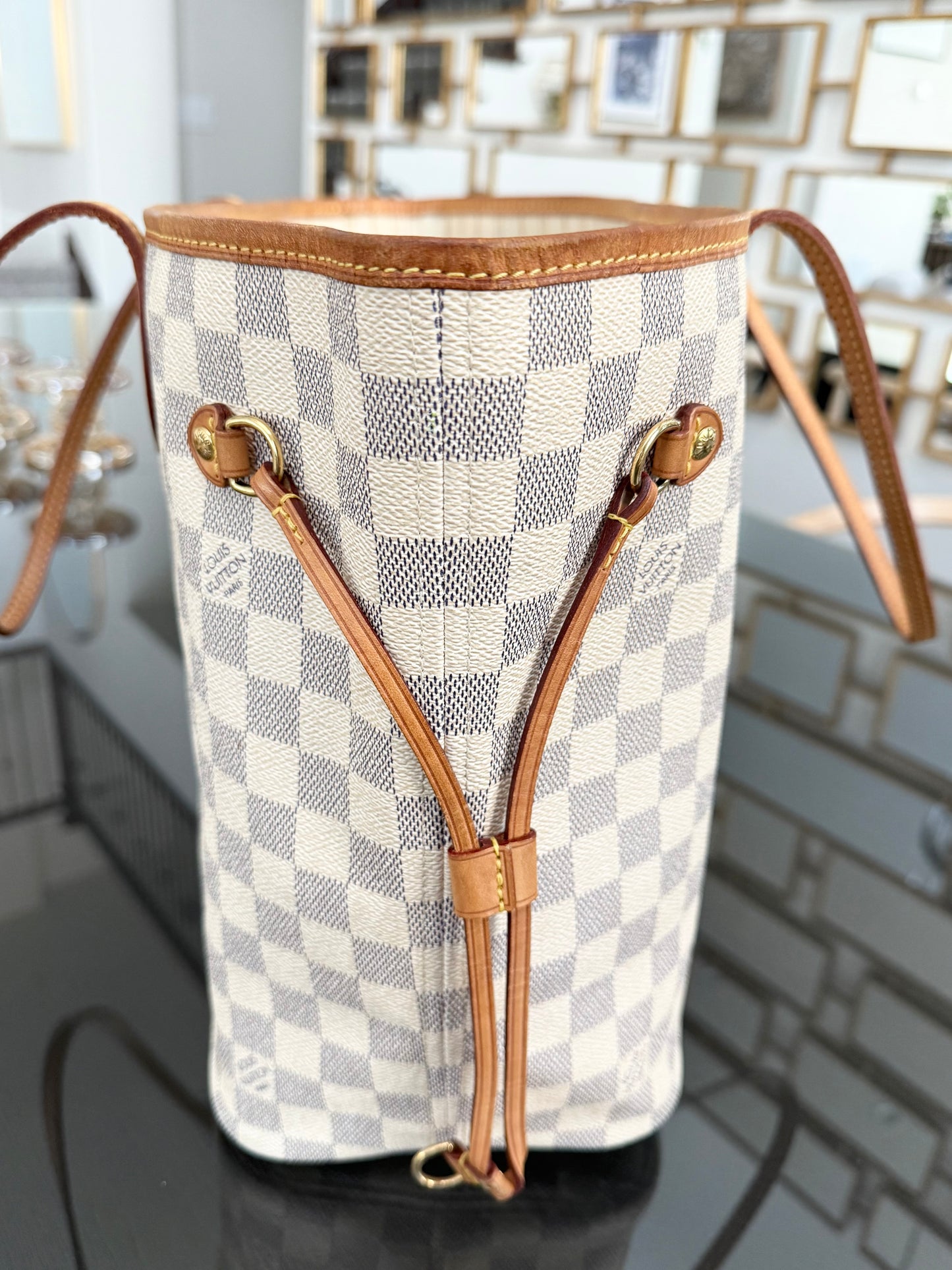 Neverfull MM Azur iwith Dustbag and Insert Organizer-🗓️ Year: 2011