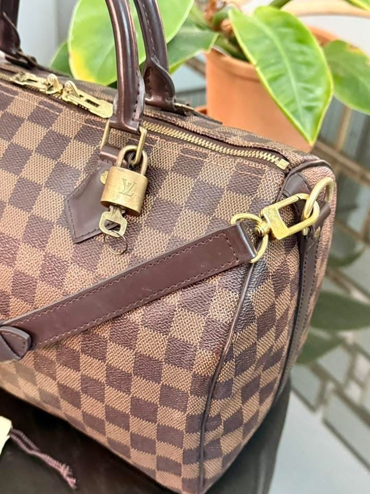 Speedy 30 Bandoulier in DE with 🔐 lock, Key, Original Strap and Dustbag -🗓️ Year: 2018