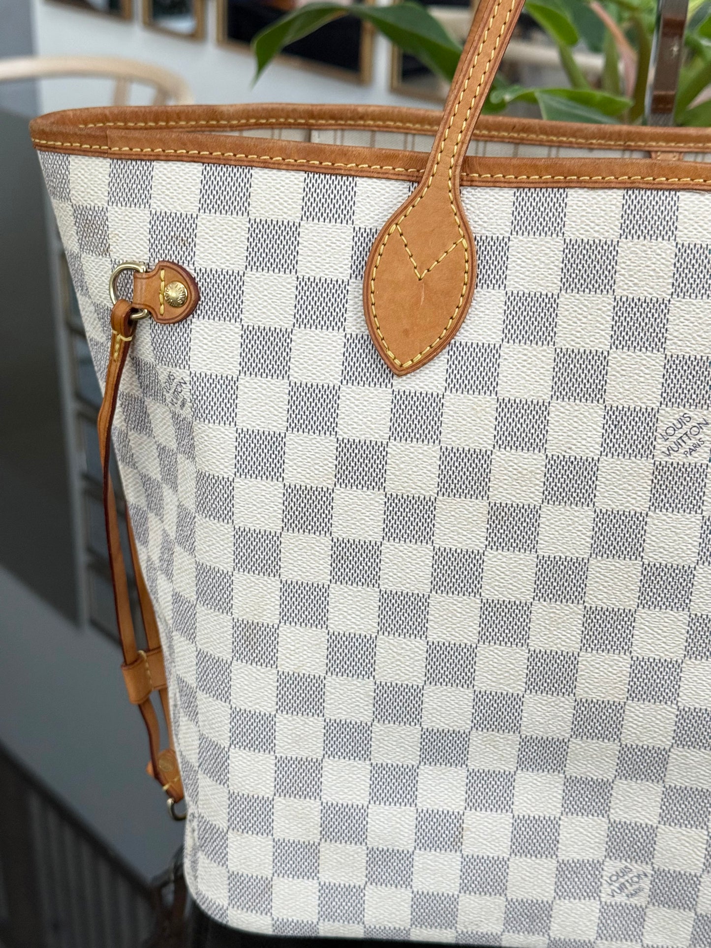 Neverfull MM in Azur with Insert Organizer 🗓️ Year: 2011