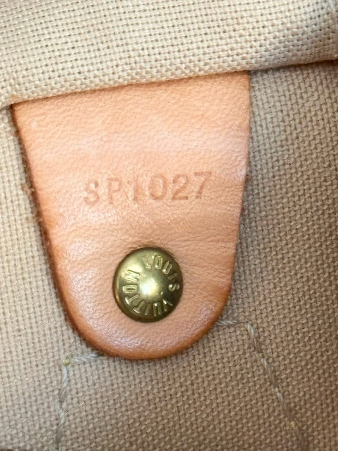 Speedy 30 Azur with Lock 🔐 key, Dustbag and Insert organizer 🗓️ Year: 2007
