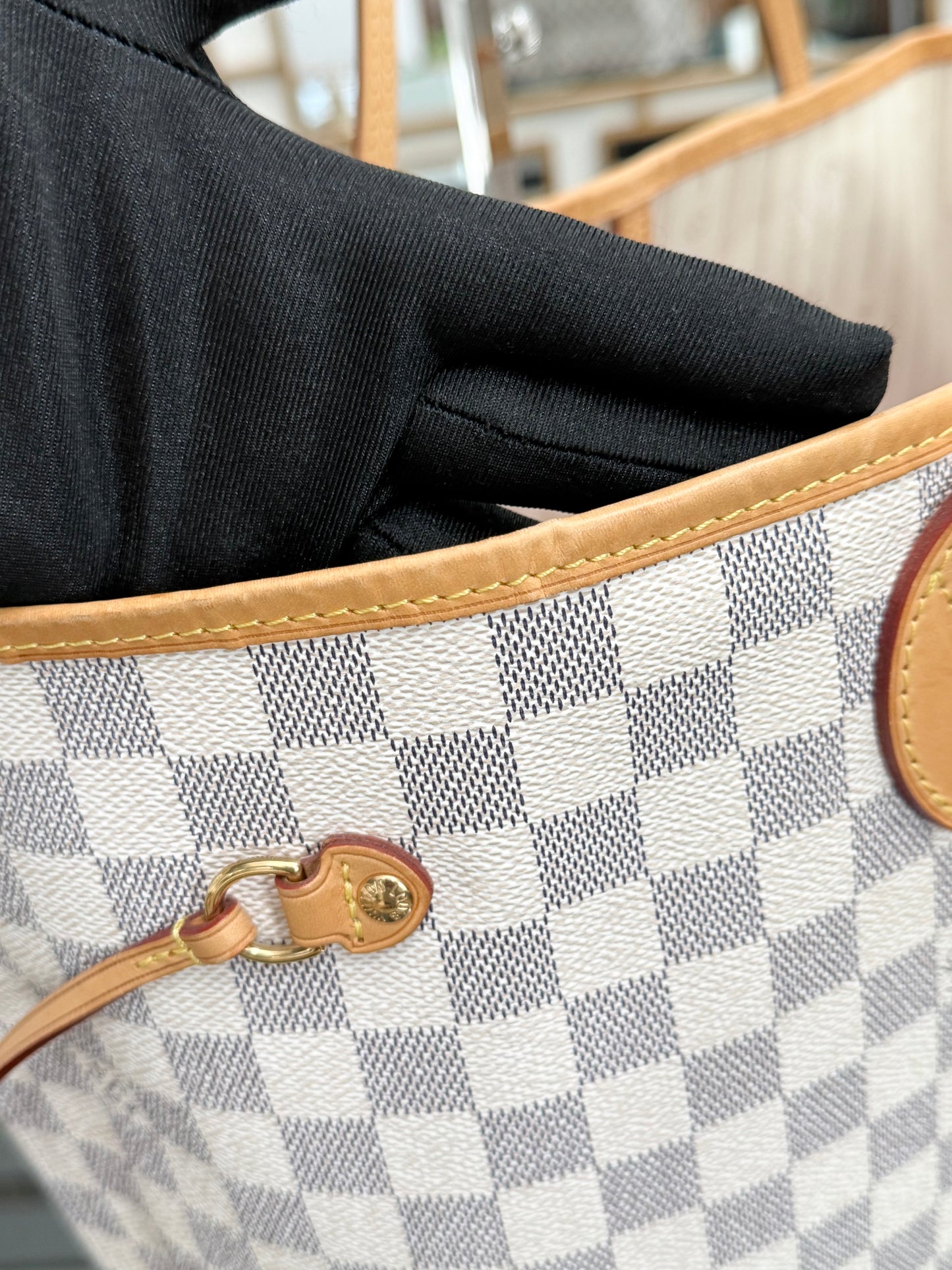 Neverfull GM Azur with Dustbag and Insert Organizer -🗓️ Year: 2012