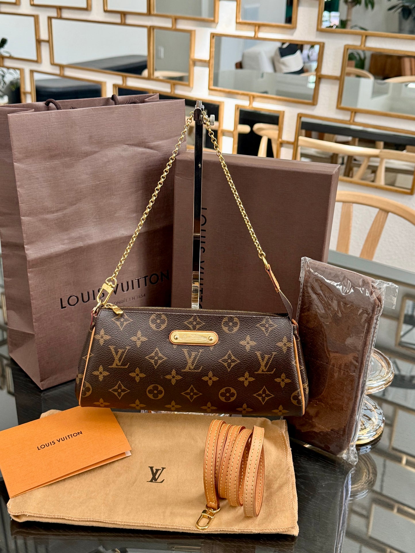 Eva Clutch in Monopoly with Dustbag, Insert Organizer, Box and Paper bag 🗓️ Year: 2012