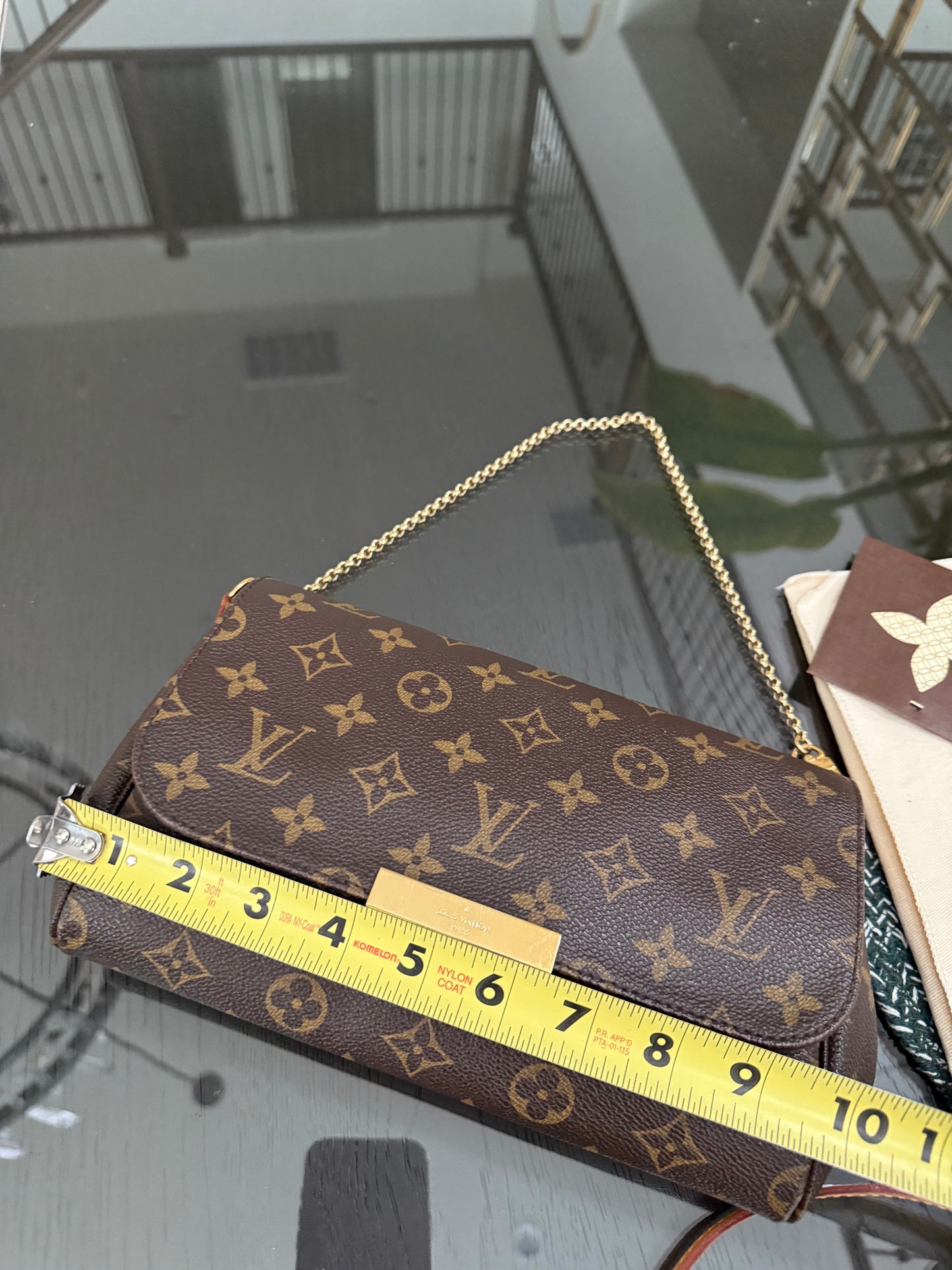 Favorite MM in Monogram with Original Strap, Dustbag, Box and Paper bag 🗓️ Year: 2017