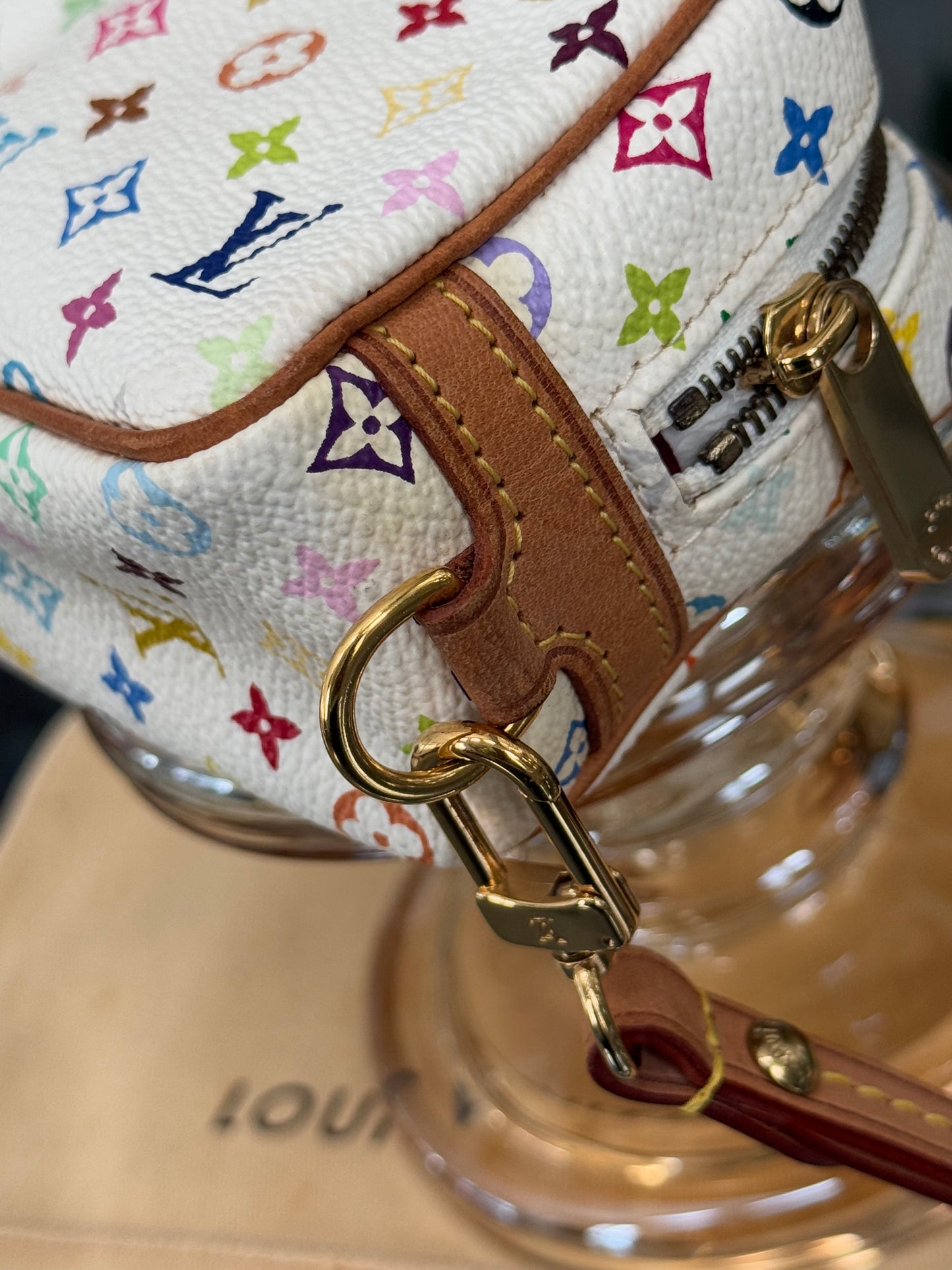 Multicolor Wapity Wristlet with Dustbag 📅 Year: 2005