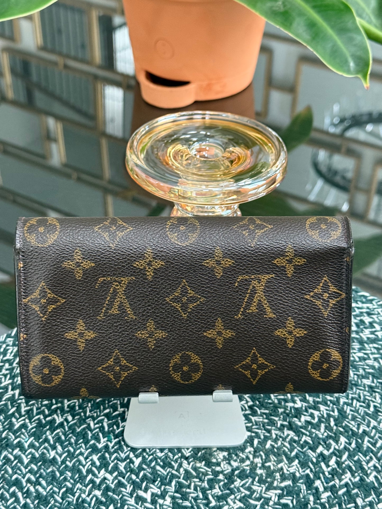 Sarah Wallet in Monogram with 2 Cardholders 🗓️ Year: 2001