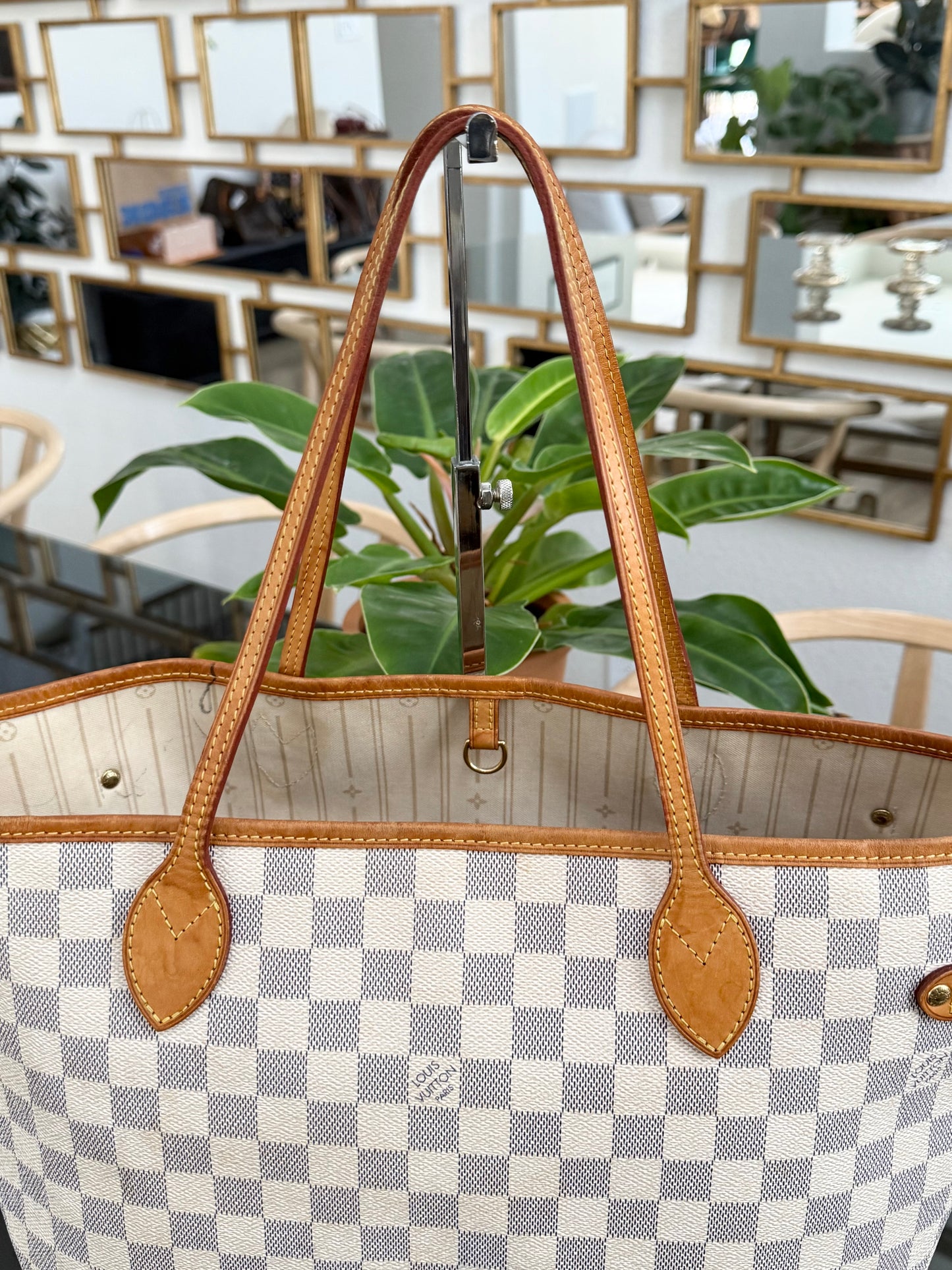 Neverfull MM in Azur with Insert Organizer 🗓️ Year: 2011