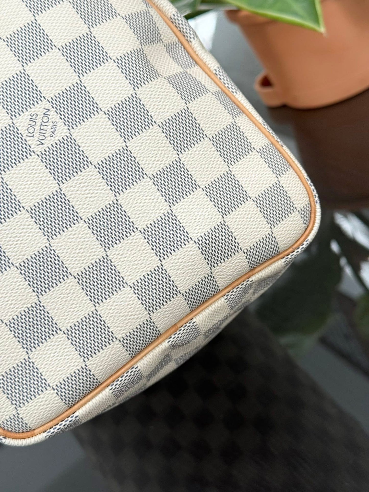 Speedy 30 in Damier Azur with lock 🔐 key, Dustbag and Insert Organizer -🗓️ Year 2012