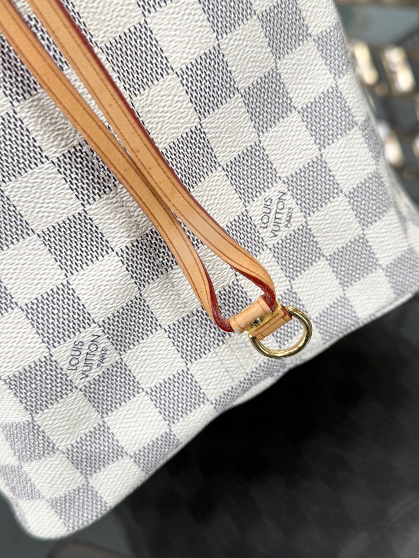 Neverfull GM Azur with Dustbag and Insert Organizer -🗓️ Year: 2012