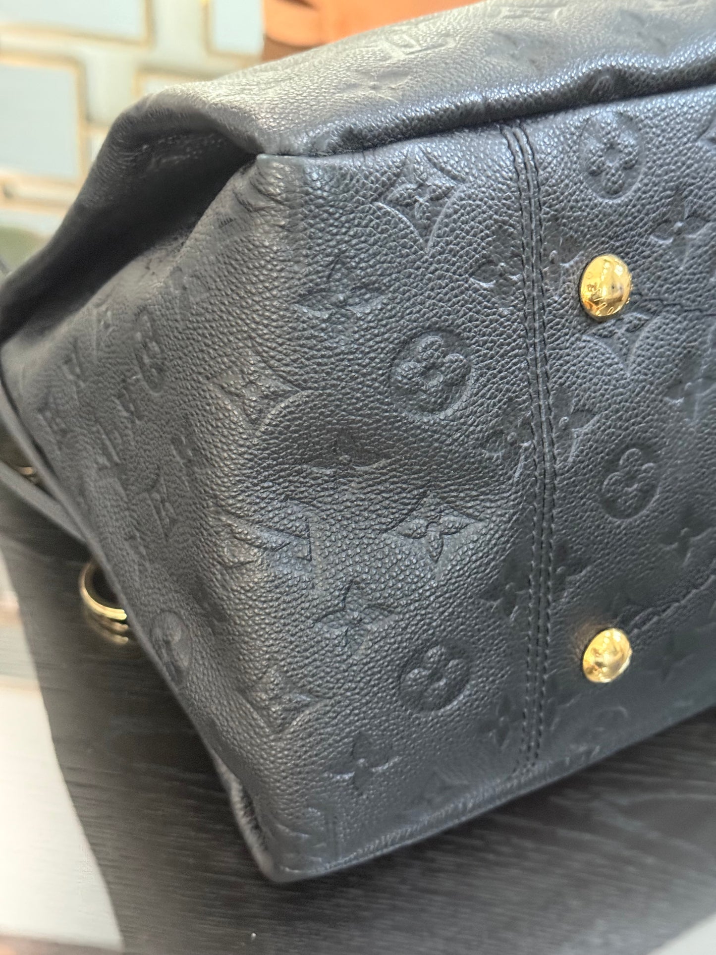 Artsy MM Empriente Black with Dustbag - 📅 Microchip and Authenticated