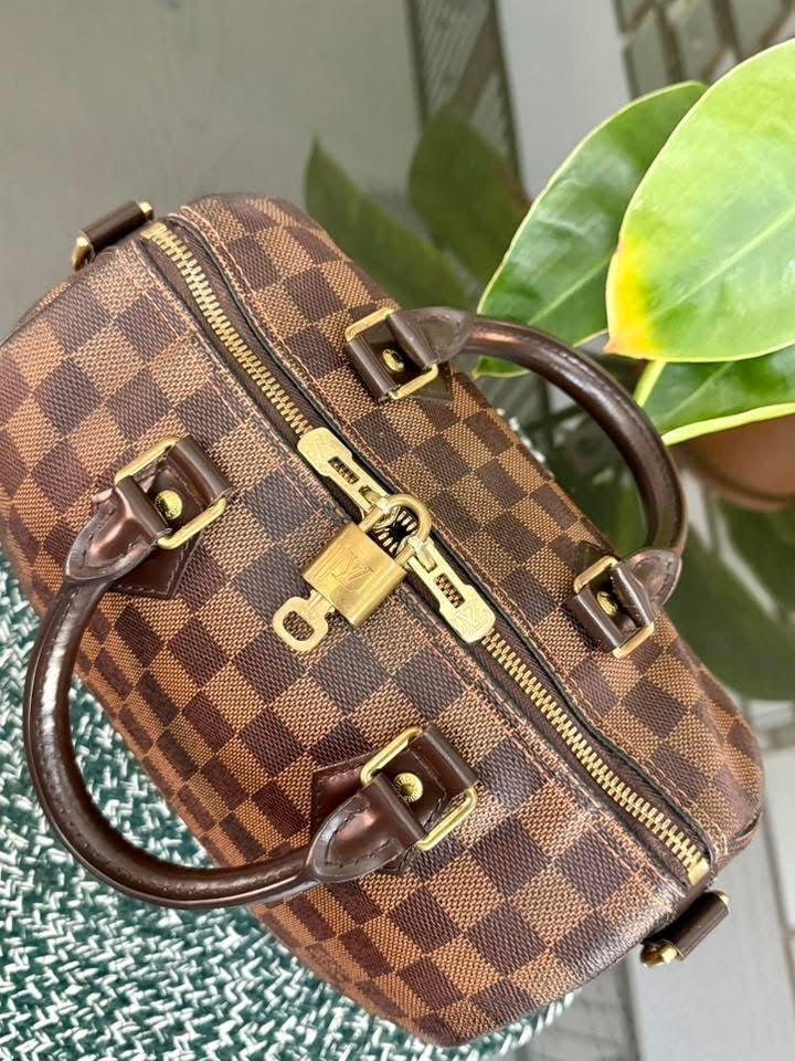 Speedy 25 Bandoulier in DE with Original Strap, Lock 🔐 , Key 🔑 and Dustbag 🗓️ Year: 2017