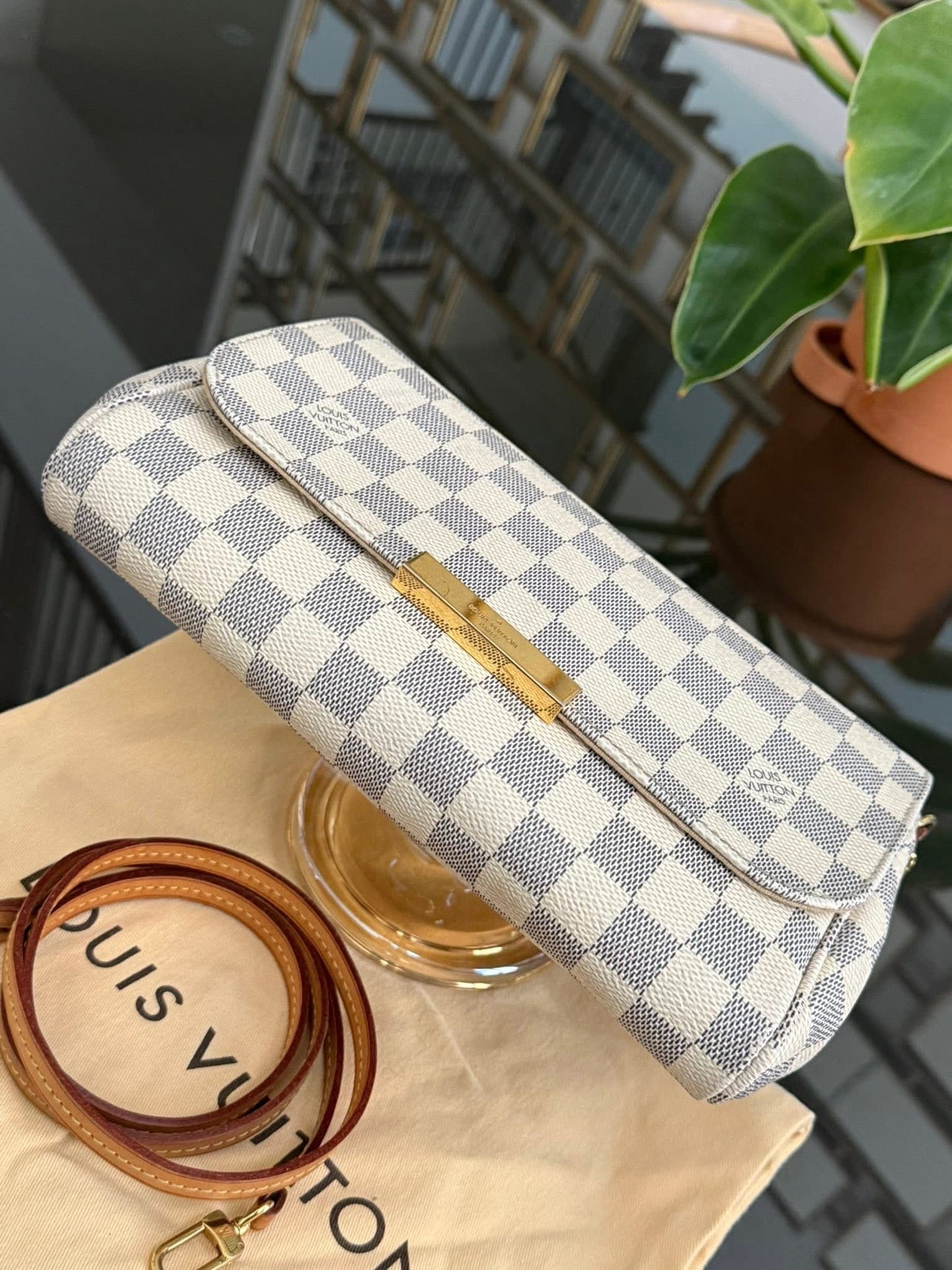 Favorite MM in Azur with Original Strap, Insert Organizer, Dustbag, Box and Paper bag 🗓️ Year: 2014