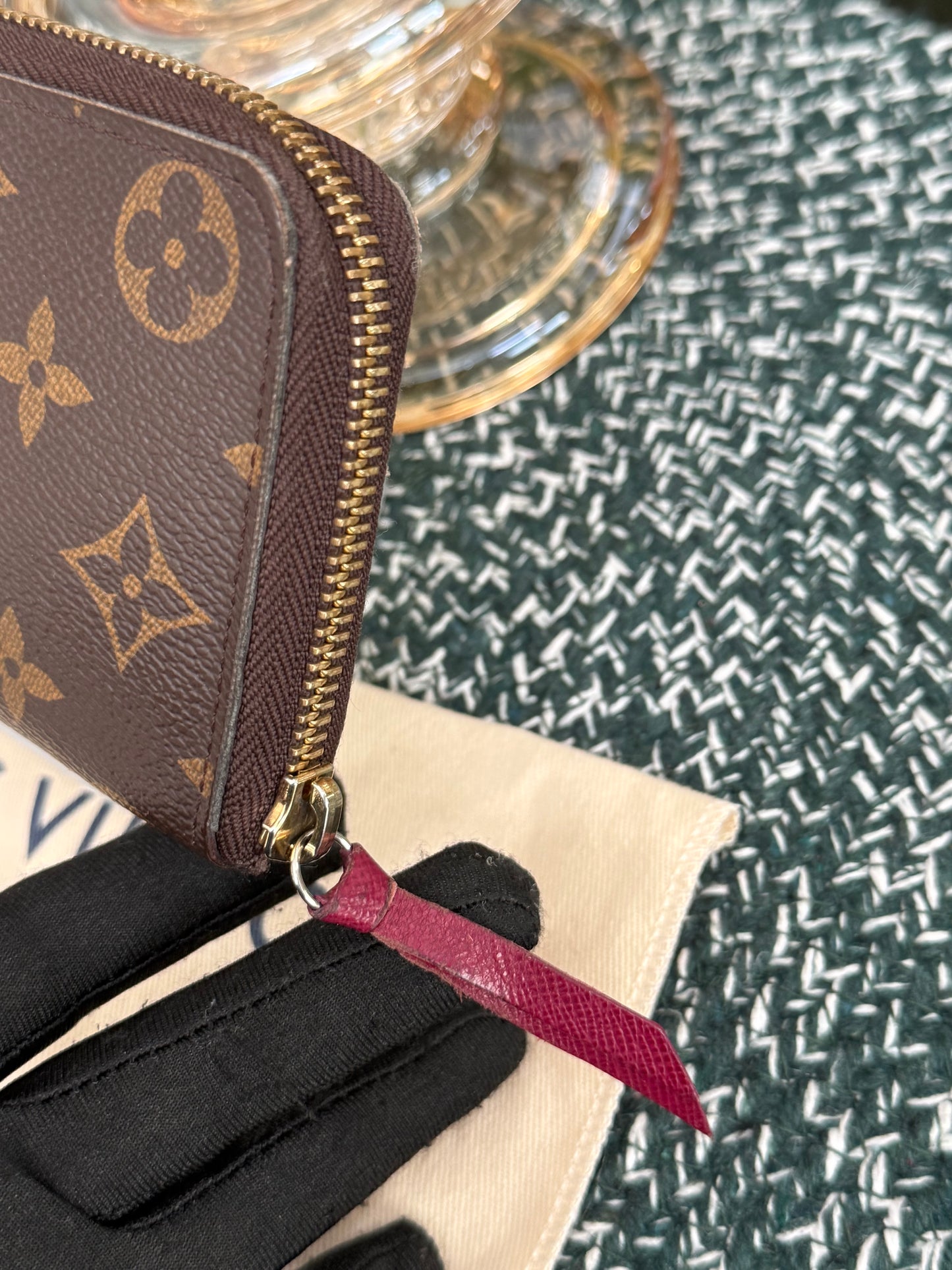 Monogram Clemence in Peony Wallet with Dustbag 🗓️ Year 2015