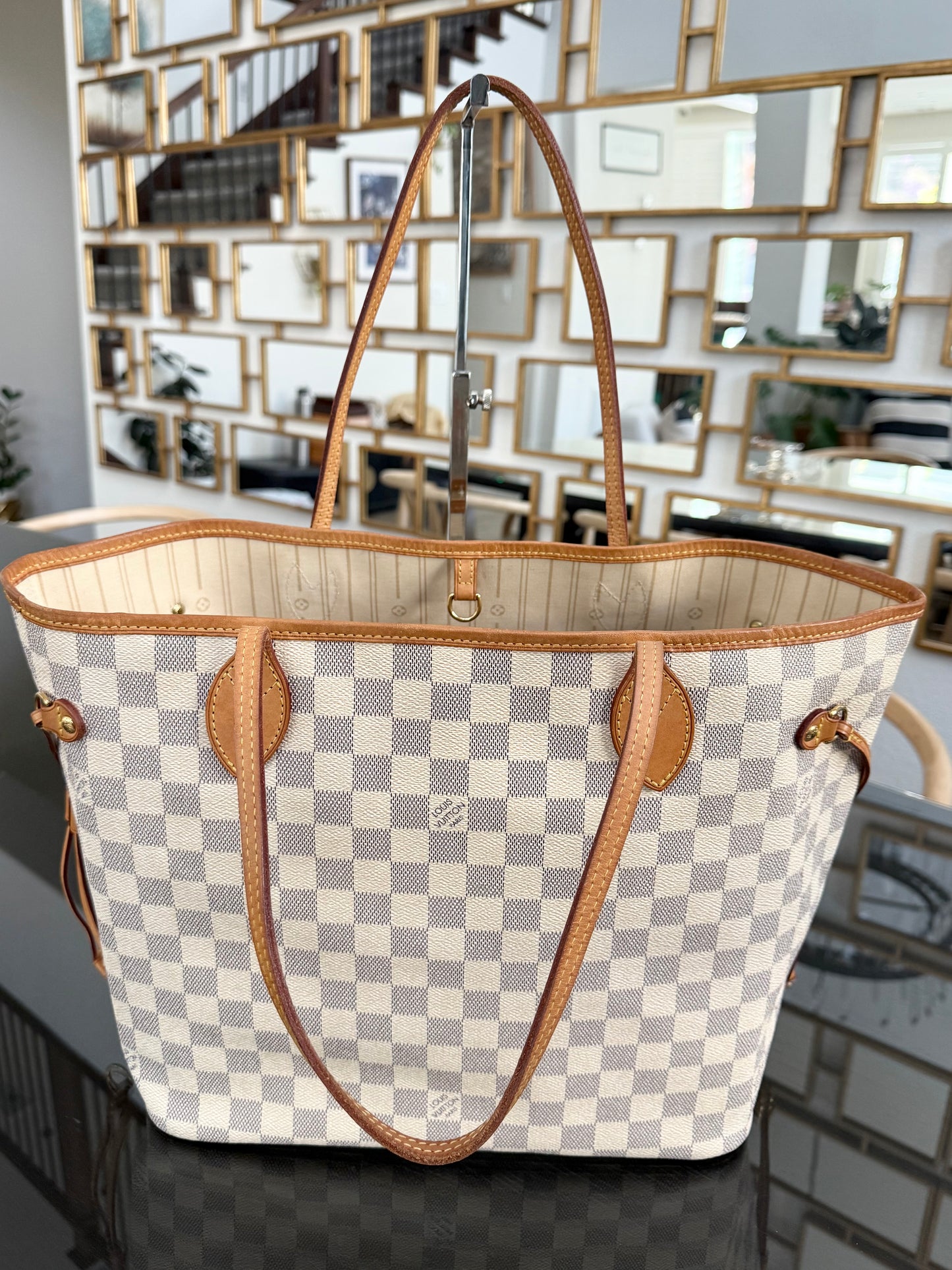 Neverfull MM Azur iwith Dustbag and Insert Organizer-🗓️ Year: 2011