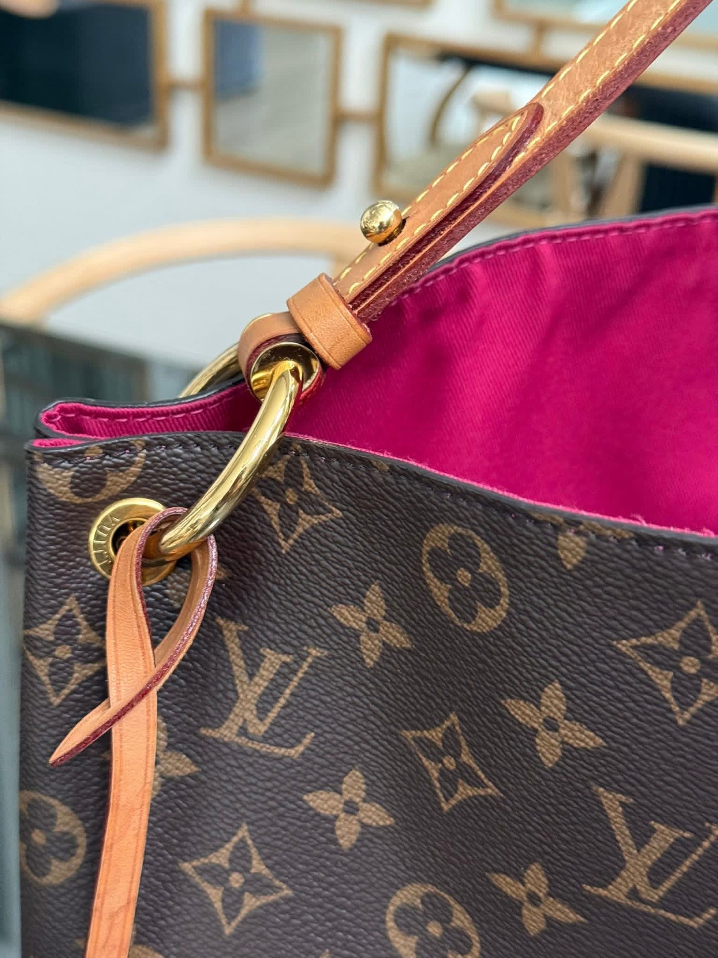 Graceful MM Monogram in Peony with Dustbag and Insert Organizer 📅 Year: 2019