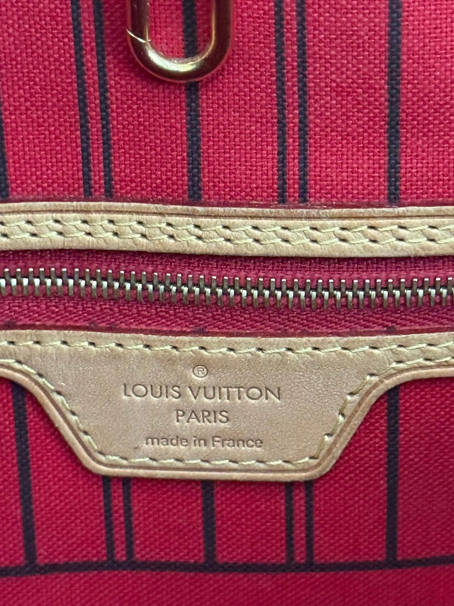 Neverfull MM Monogram in Cerise with Dustbag and Non branded Twilly🌺 📅 Year: 2014
