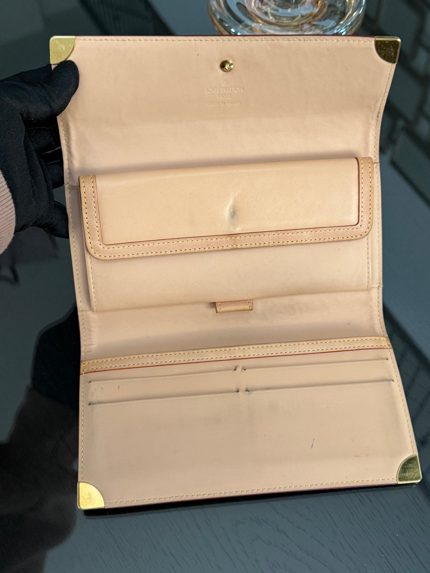 Multicolor International Wallet in White with Box , Dustbag and Paper bag Year: 2006
