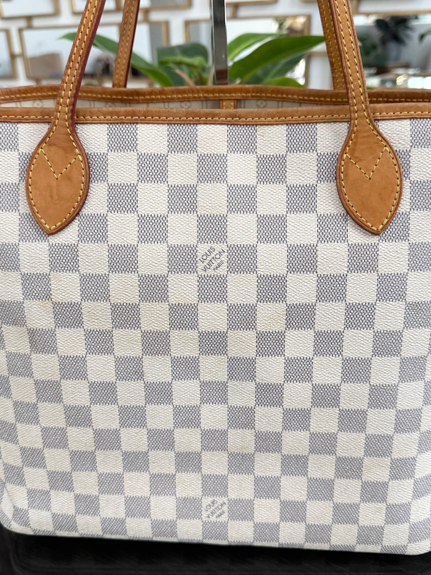 Neverfull MM in Azur with Insert Organizer 🗓️ Year: 2011