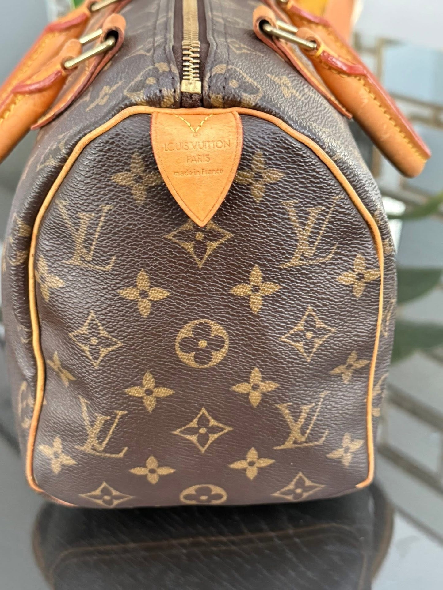 Speedy 25 in Monogram with Lock 🔐 and Key 🗓️ Year: 2005
