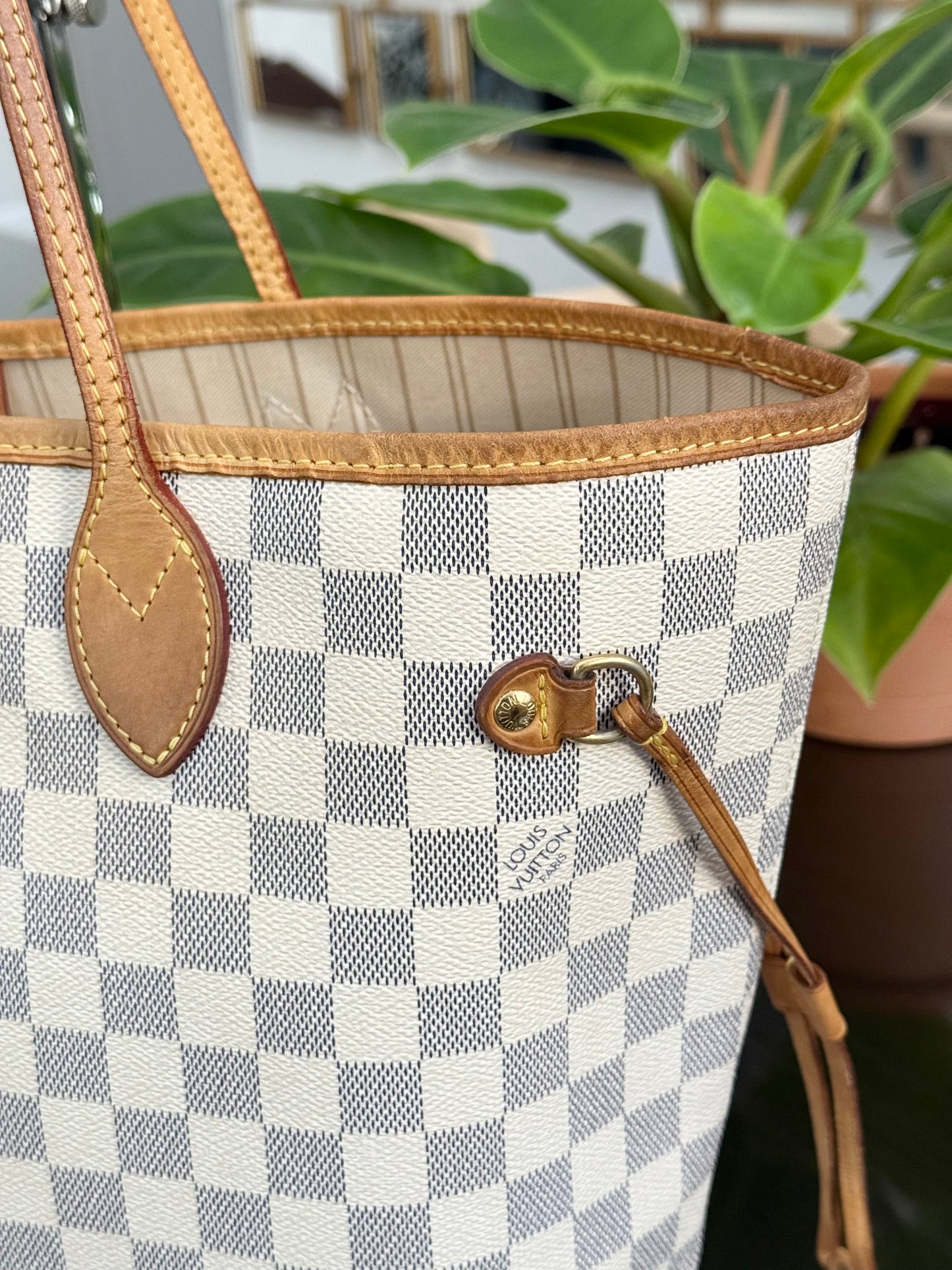 Neverfull MM in Azur with Insert Organizer 🗓️ Year: 2009