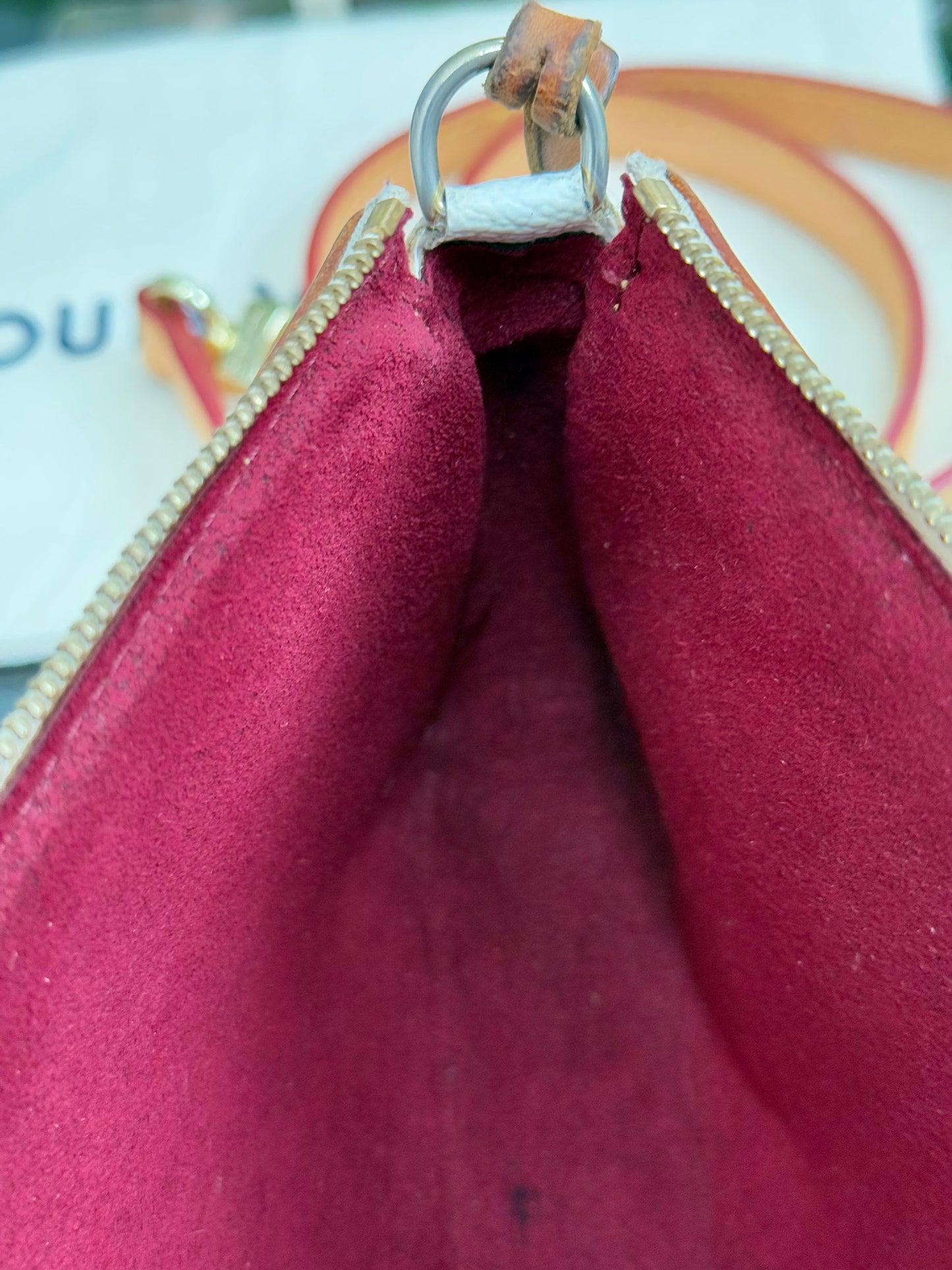 Multicolor Pochette Accessories with Dustbag and Strap 📅 Year: 2003