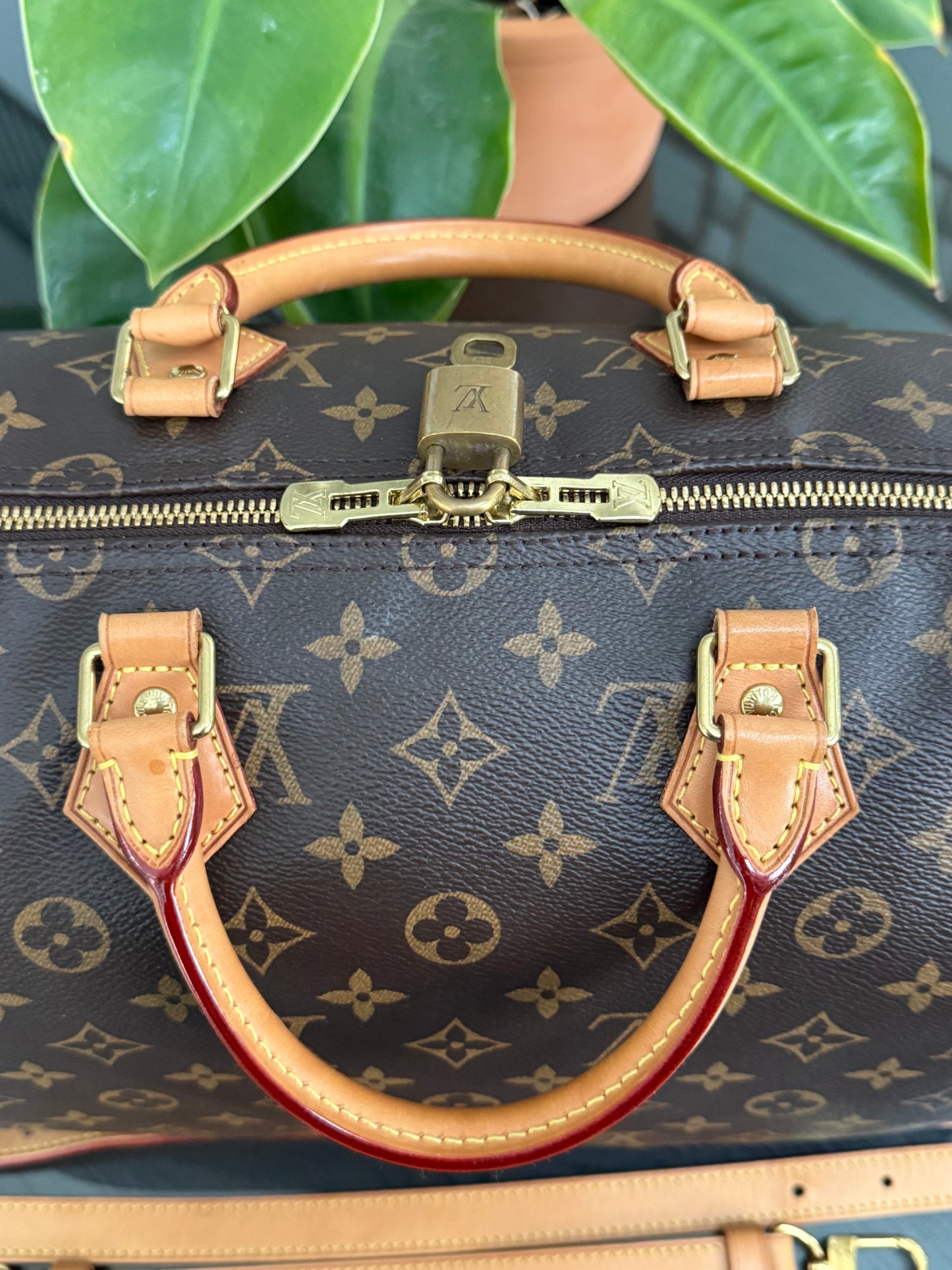 Speedy 35 Bandoulier with lock 🔐 key, Dustbag and Insert Organizer -🗓️ Year: 2015