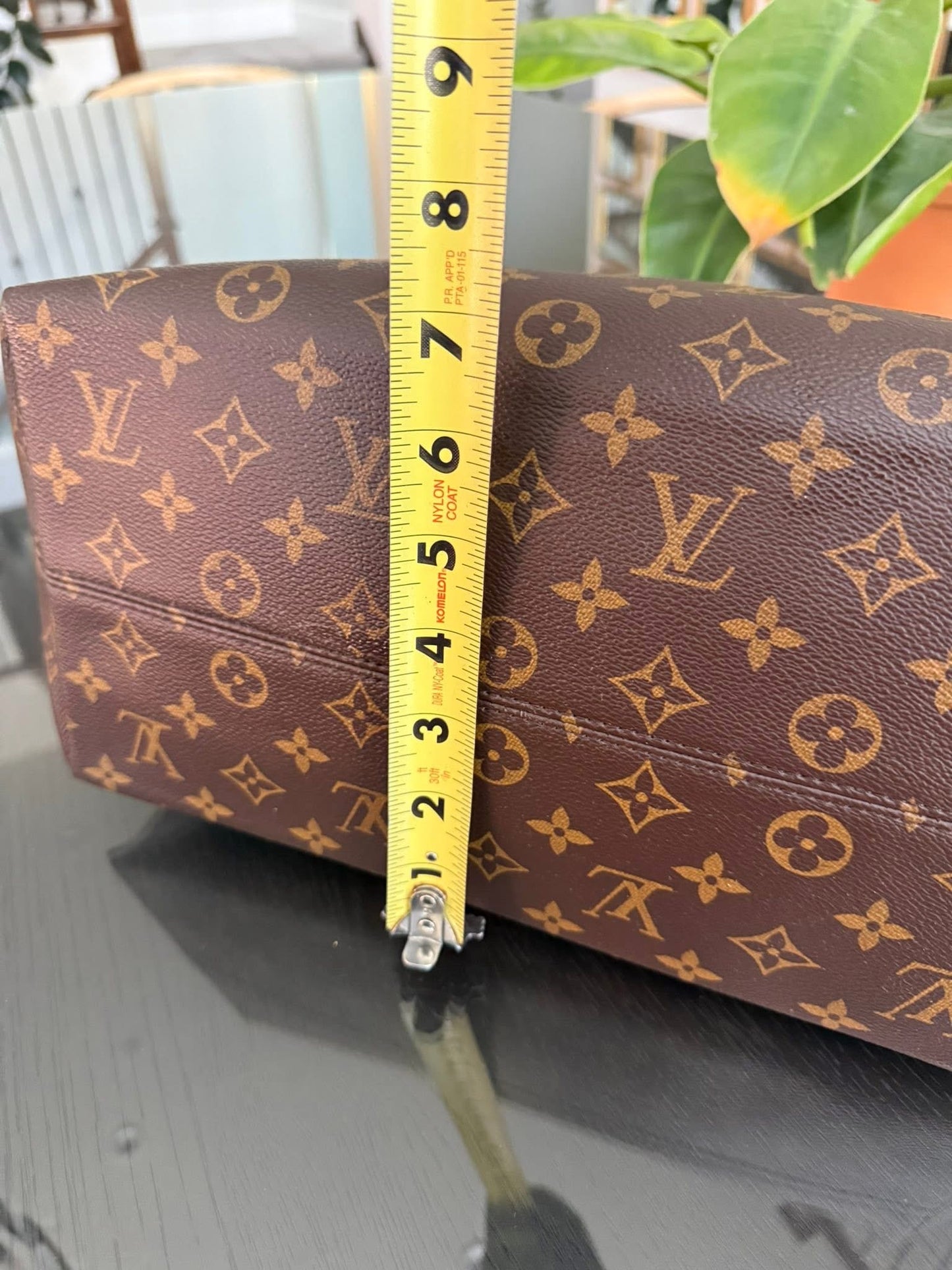 Monogram Lena MM Tote with Non branded Twilly 🗓️ Year: 2016