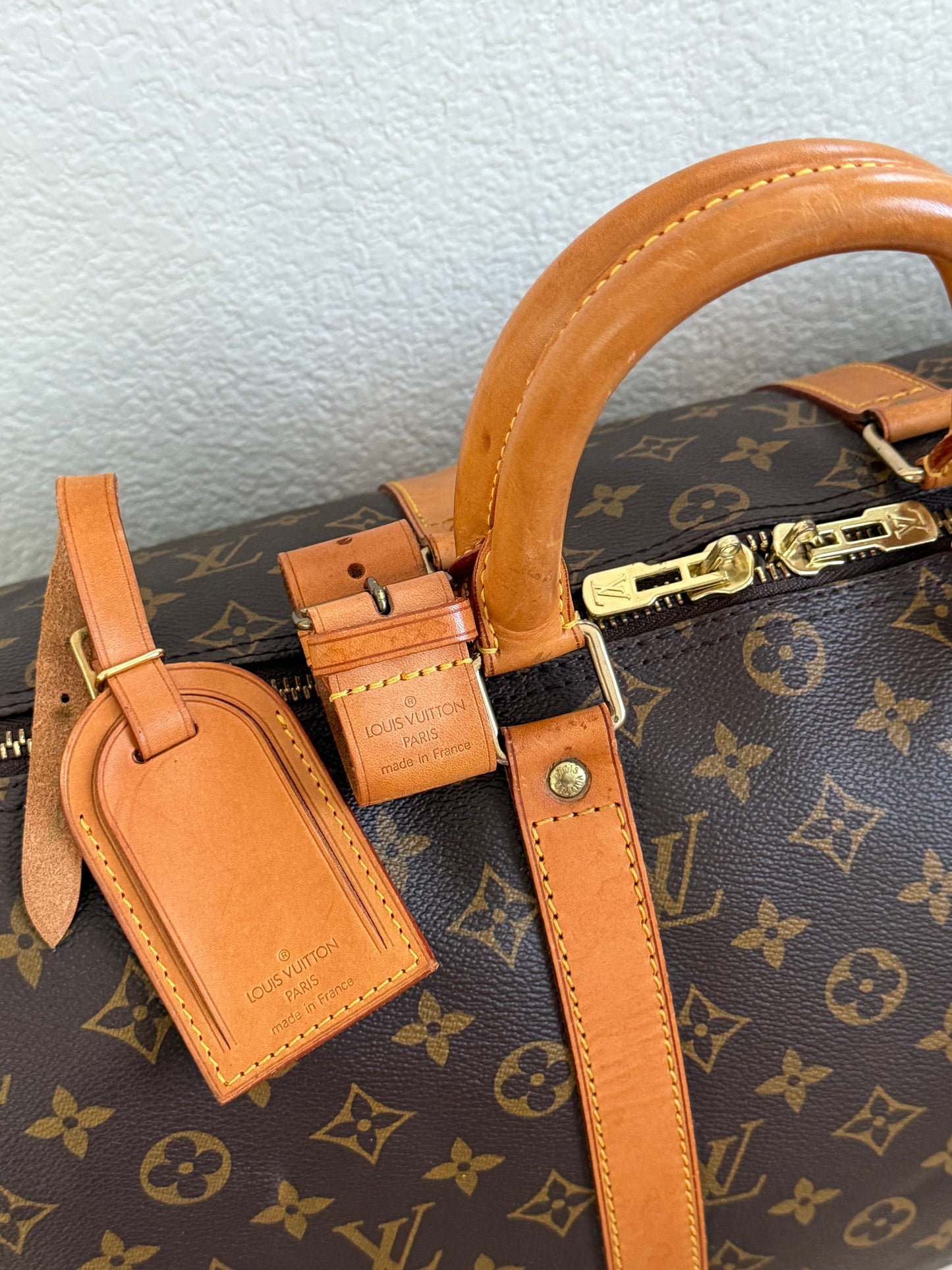 Keepall 45 with luggage tag and Poignet -🗓️ Year 1993