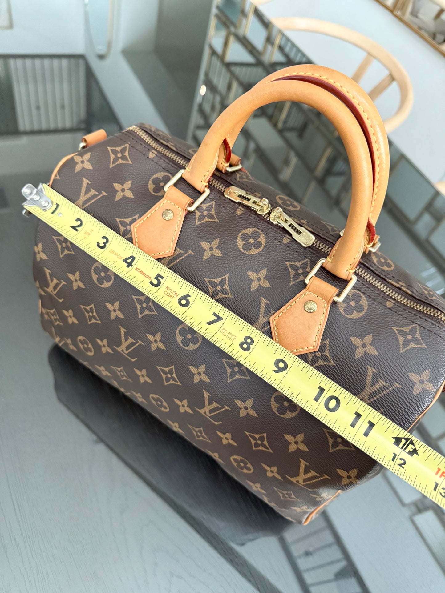 Speedy 30 Bandoulier in Monogram with 🔐 lock, Key and Dustbag -🗓️ Year: 2017