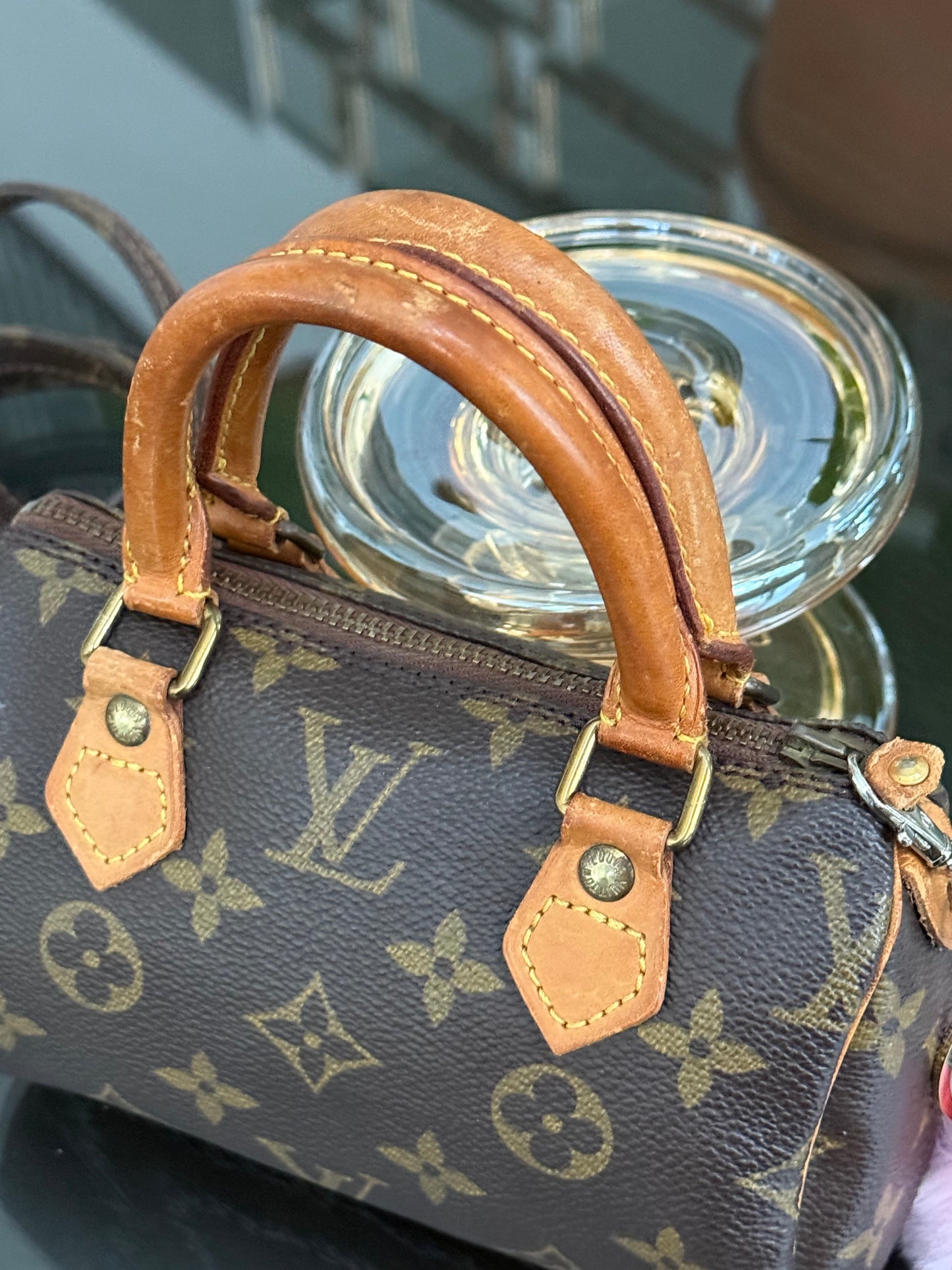 Mini Speedy with Strap🍒Circa 80’s