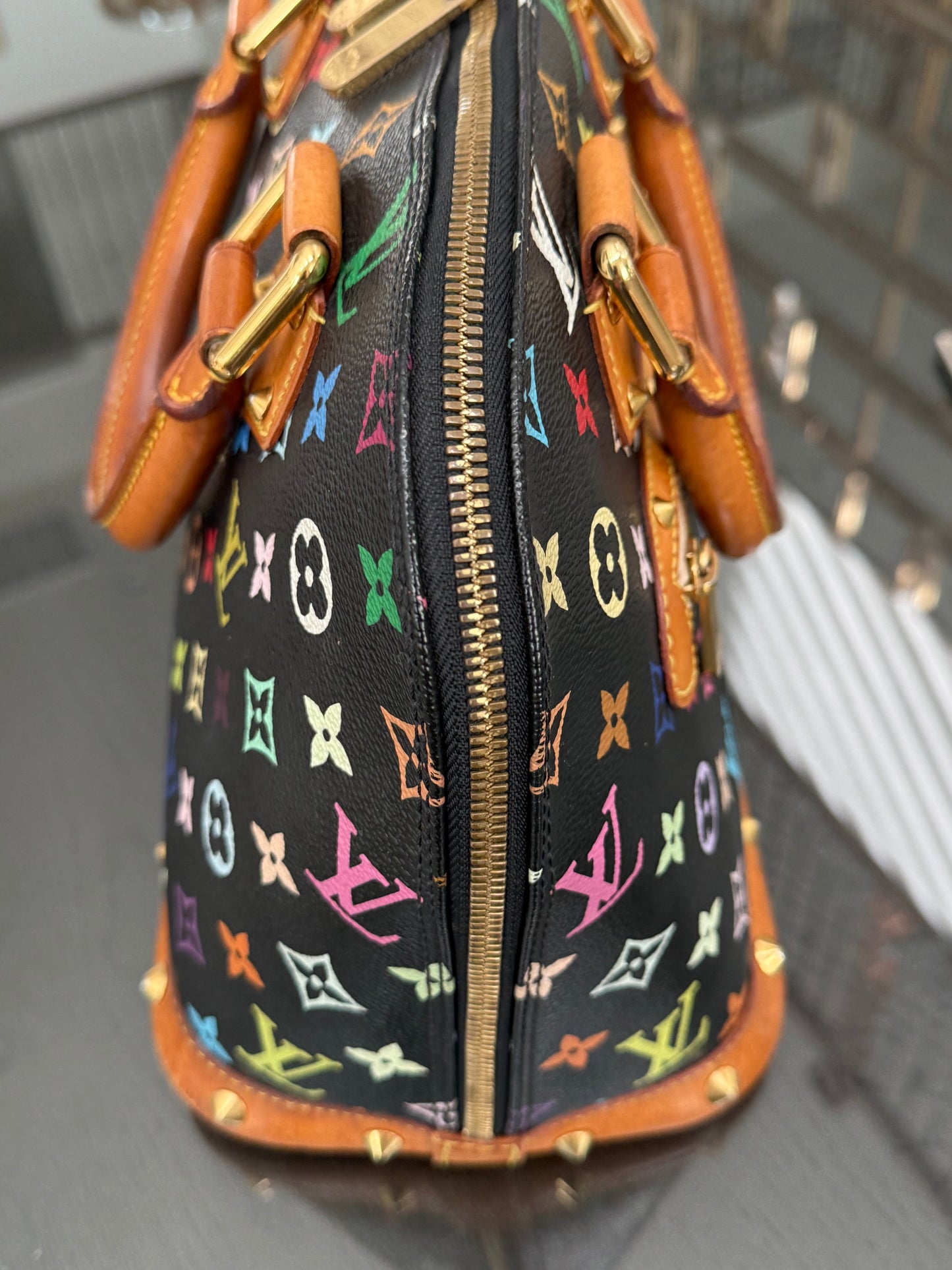 Multicolor Alma PM with Dustbag , Insert organizer and Twilly📅 Year: 2004