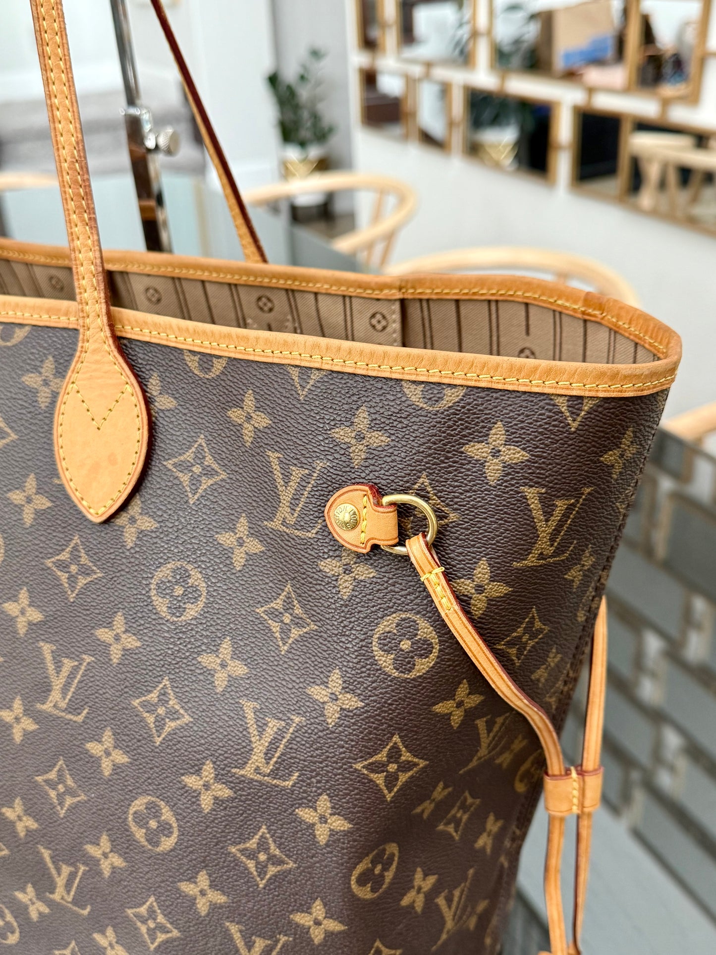 Neverfull GM with Dustbag Insert Organizer 🗓️ Year: 2013