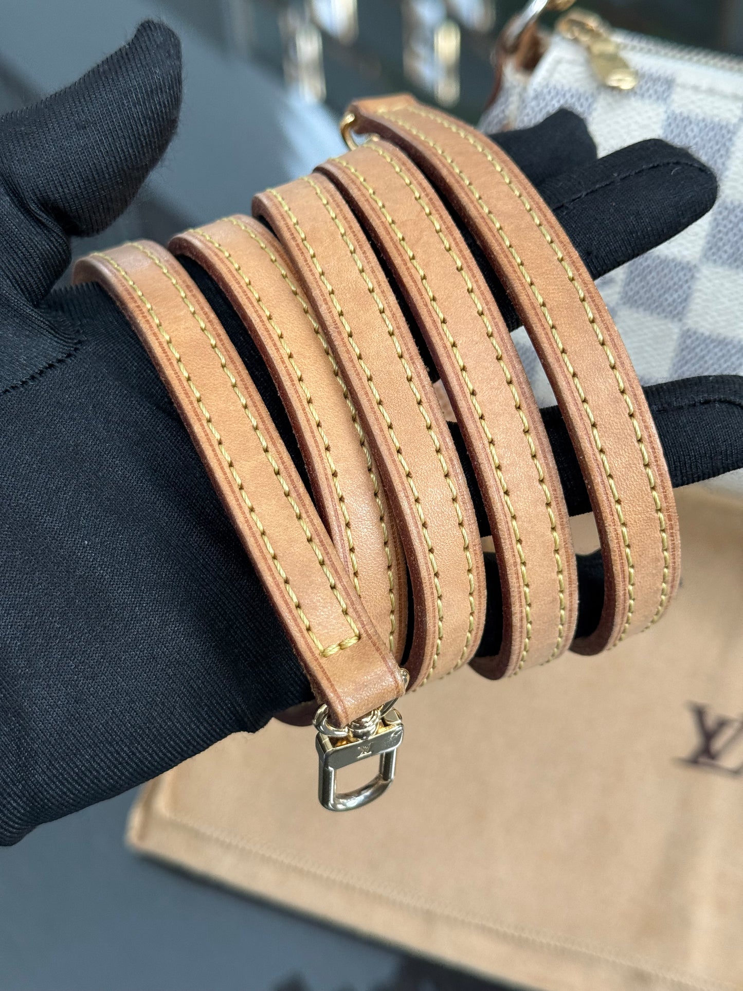 Eva Clutch in Azur with Original Strap,Box Dustbag and Insert Organizer 🗓️ Year: 2011