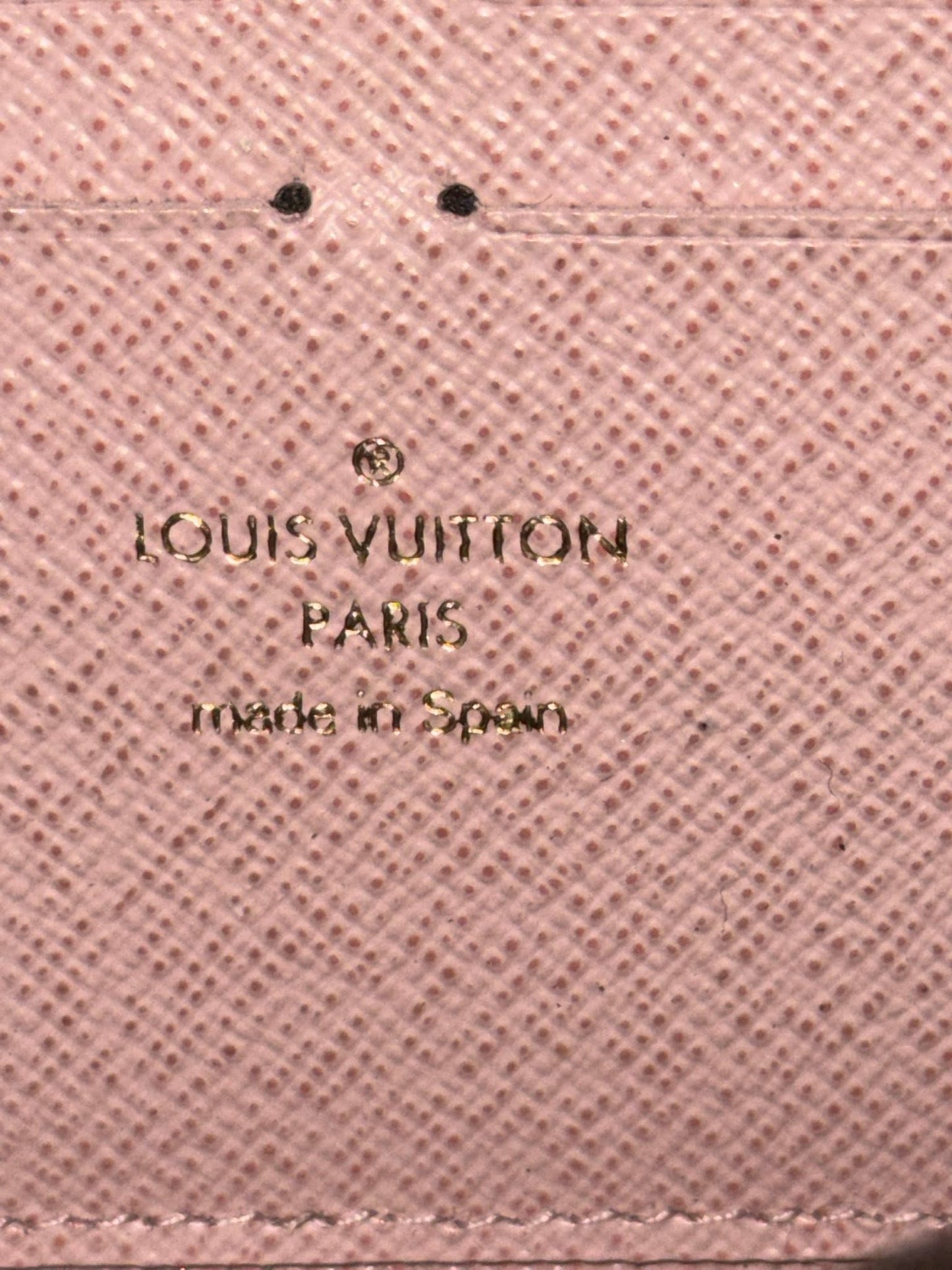 Clemence Wallet Monogram in Rose Ballerine with Box 🗓️ Year 2017