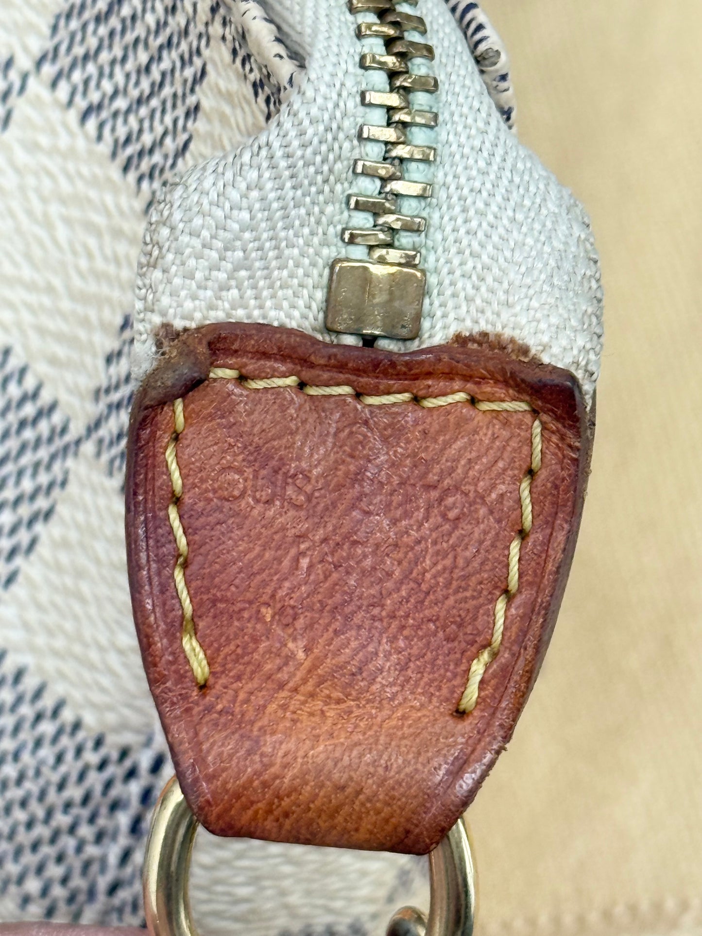 Mini Pochette Accessories Azur with Dustbag and Paper bag -🗓️ Year: 2016