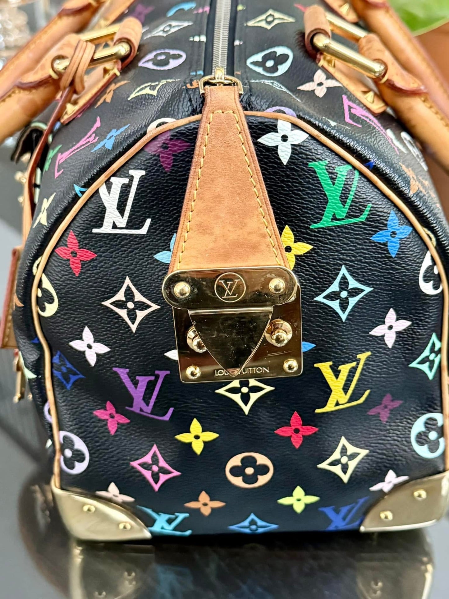 Multicolor Speedy 30 with Dustbag and generic twilly set 📅 Year: 2008