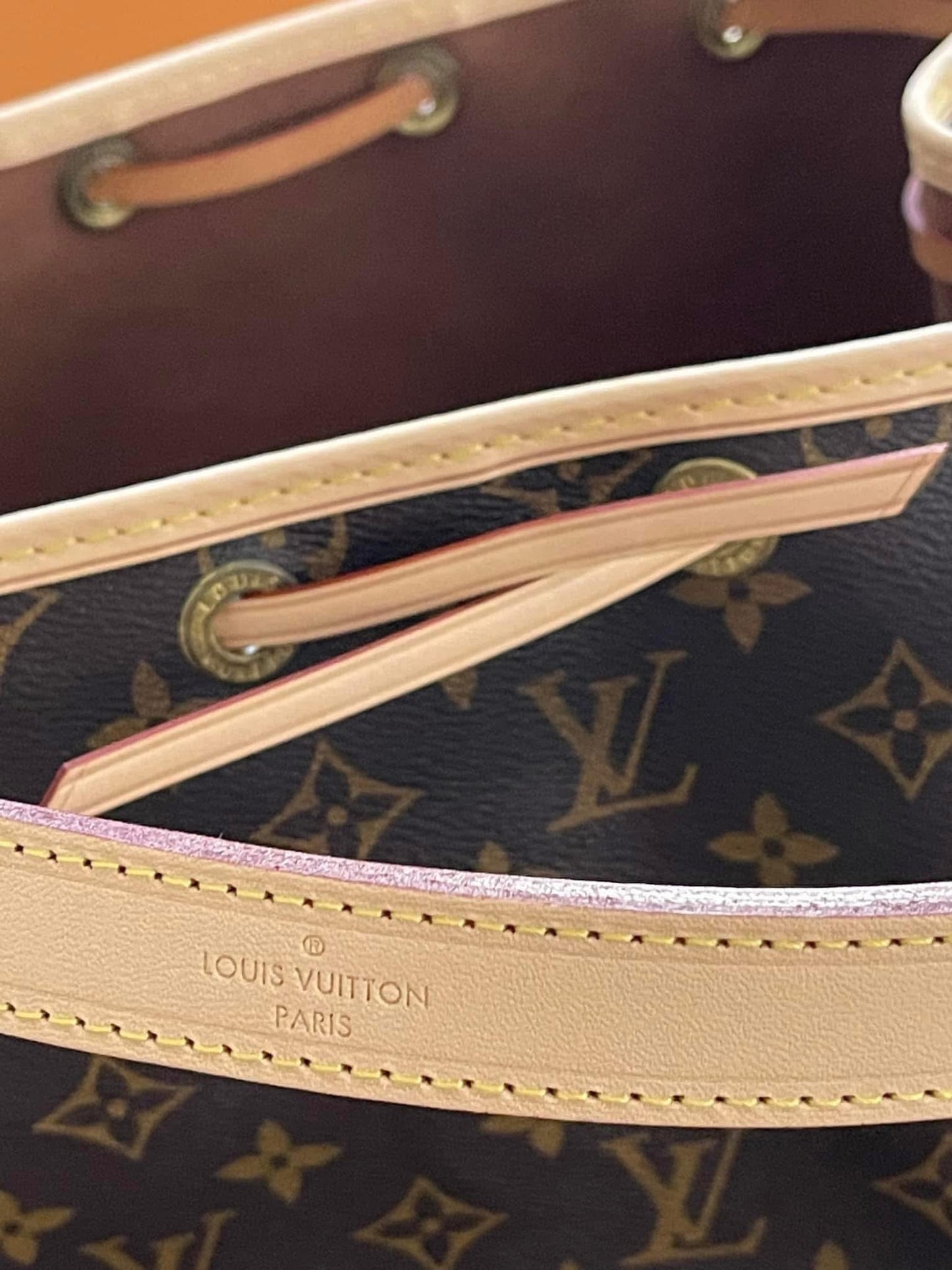 Noe GM Monogram -Brand-new replaced vachetta 💥 with Dustbag and official repair receipt from LV