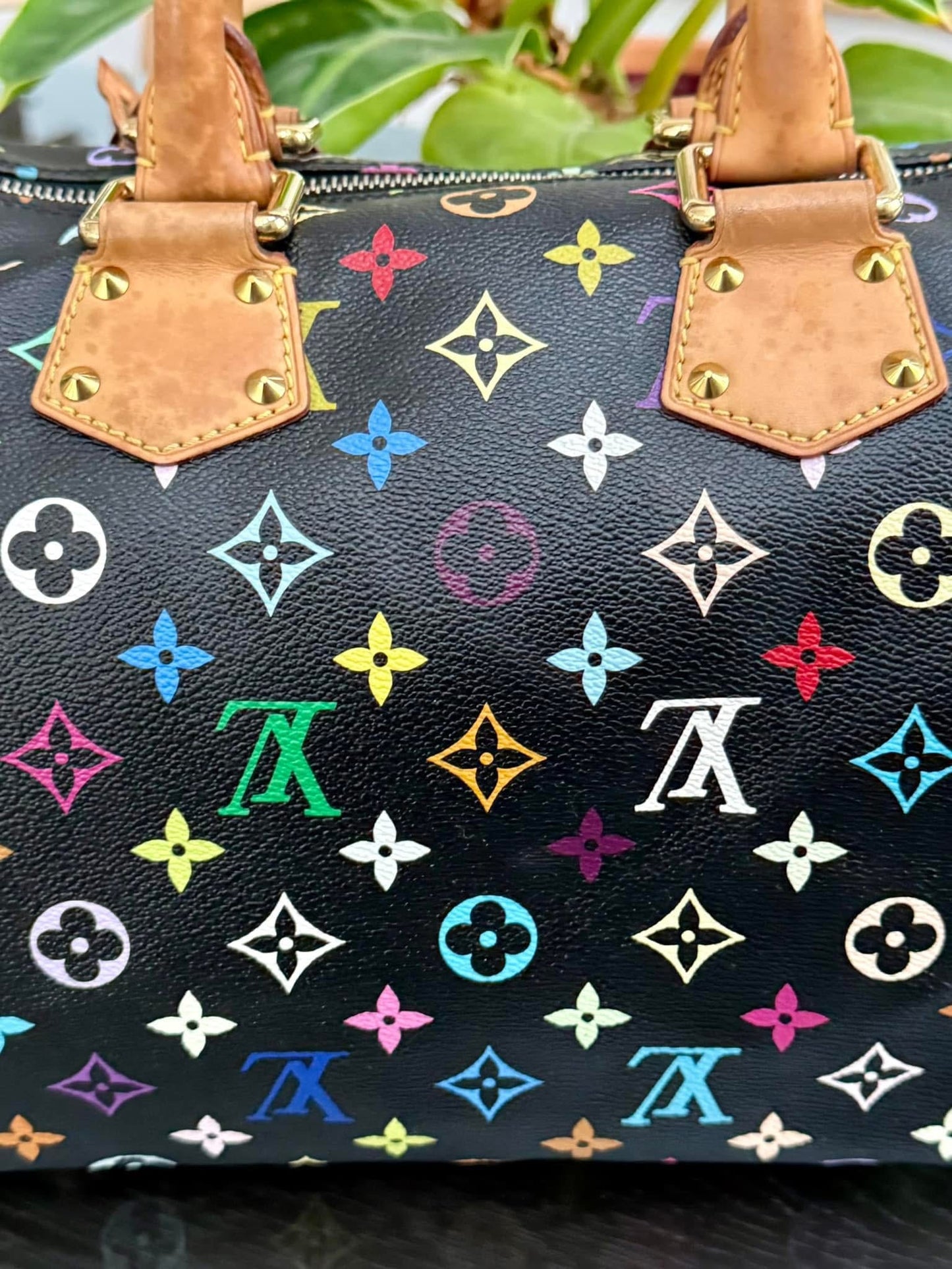 Multicolor Speedy 30 with Dustbag and generic twilly set 📅 Year: 2008