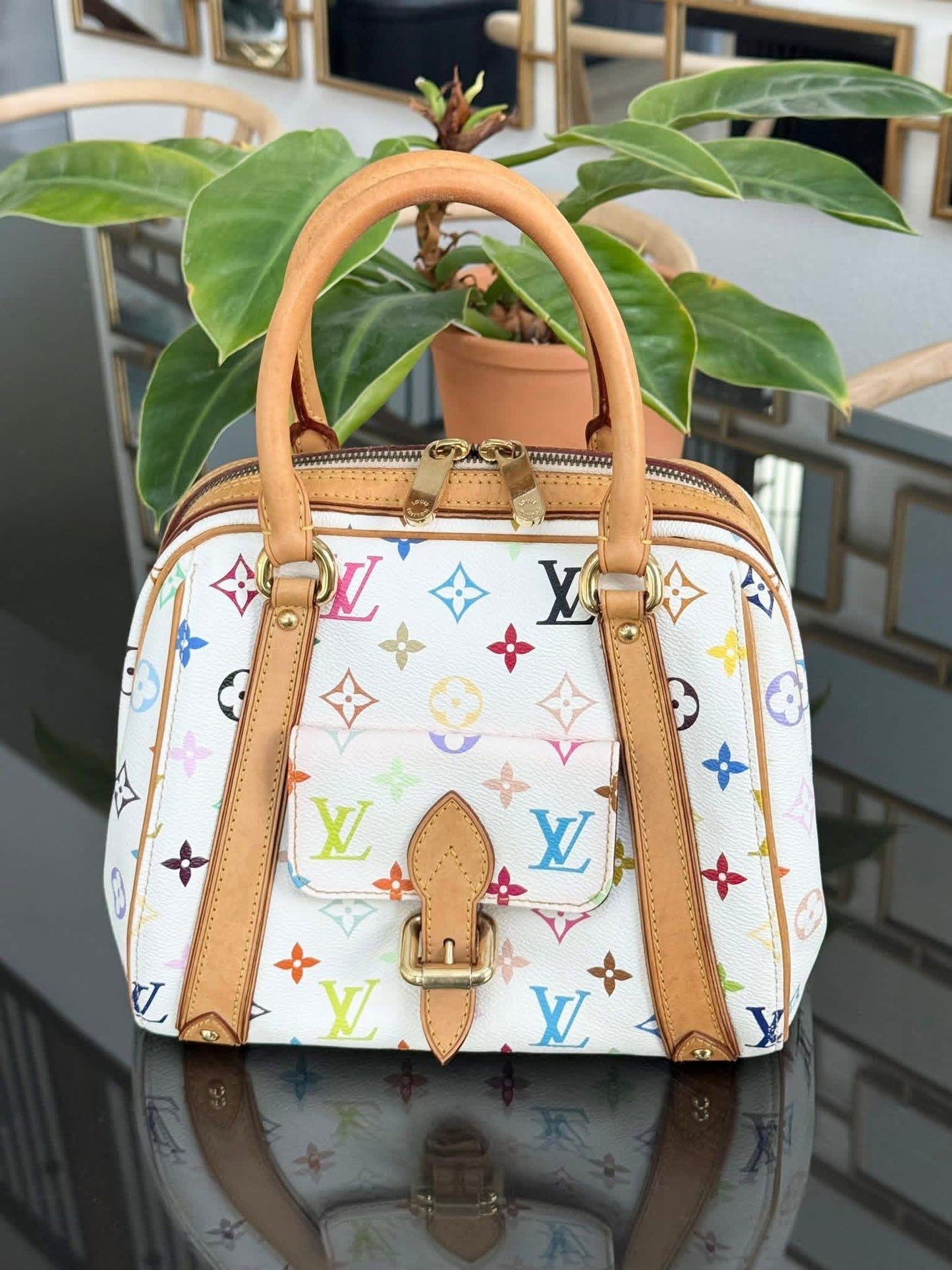 Murakami / Multicolor Priscilla with Dustbag and Insert Organizer 📅 Year: 2008