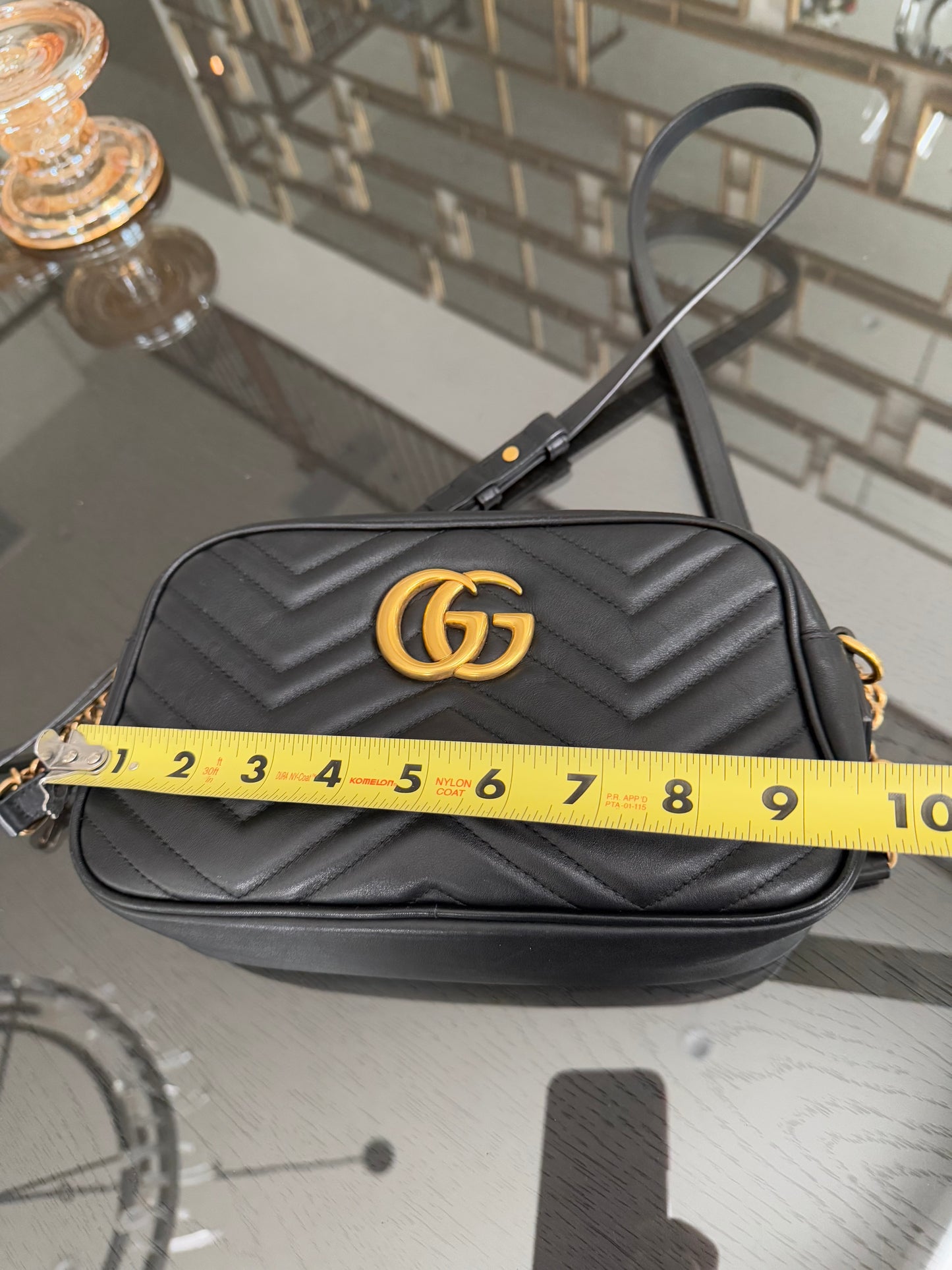 GUCCI Marmont Chain Small Shoulder/ Crossbody Bag