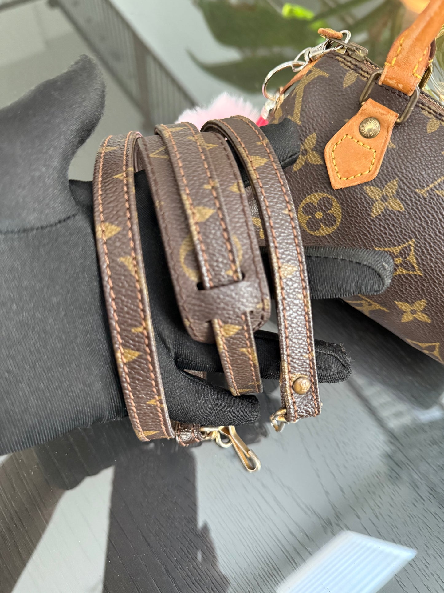 Mini Speedy with Strap🍒Circa 80’s